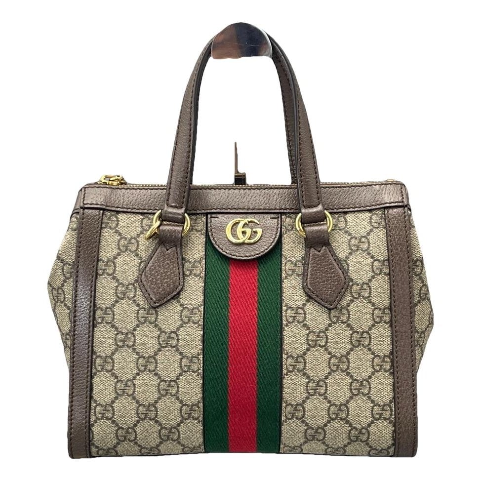 Ophidia Top Handle cloth handbag