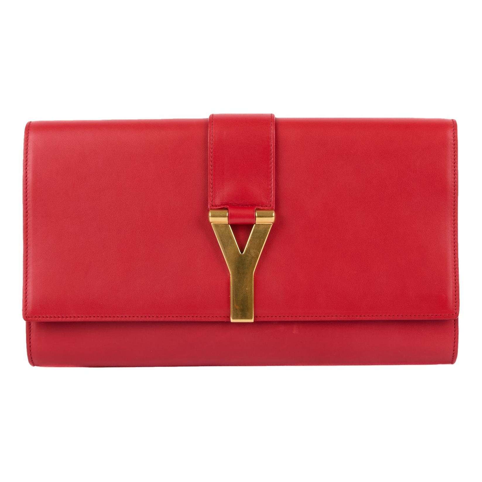 Chyc leather clutch bag