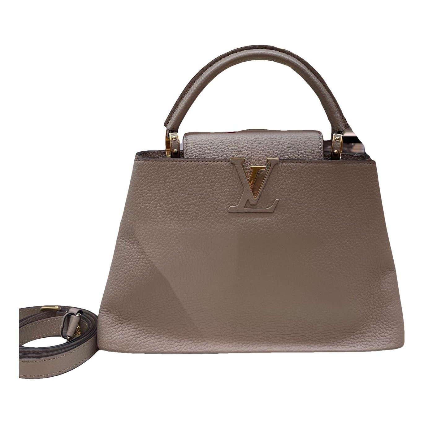 Capucines leather handbag