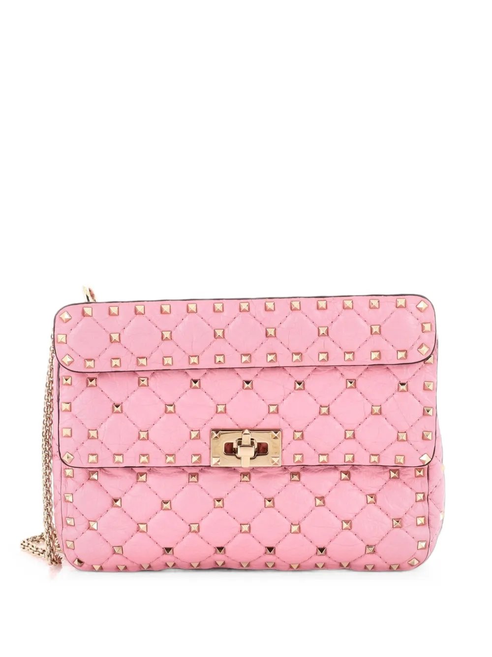 Rockstud Spike Flap Bag Quilted Leather Medium crossbody bag