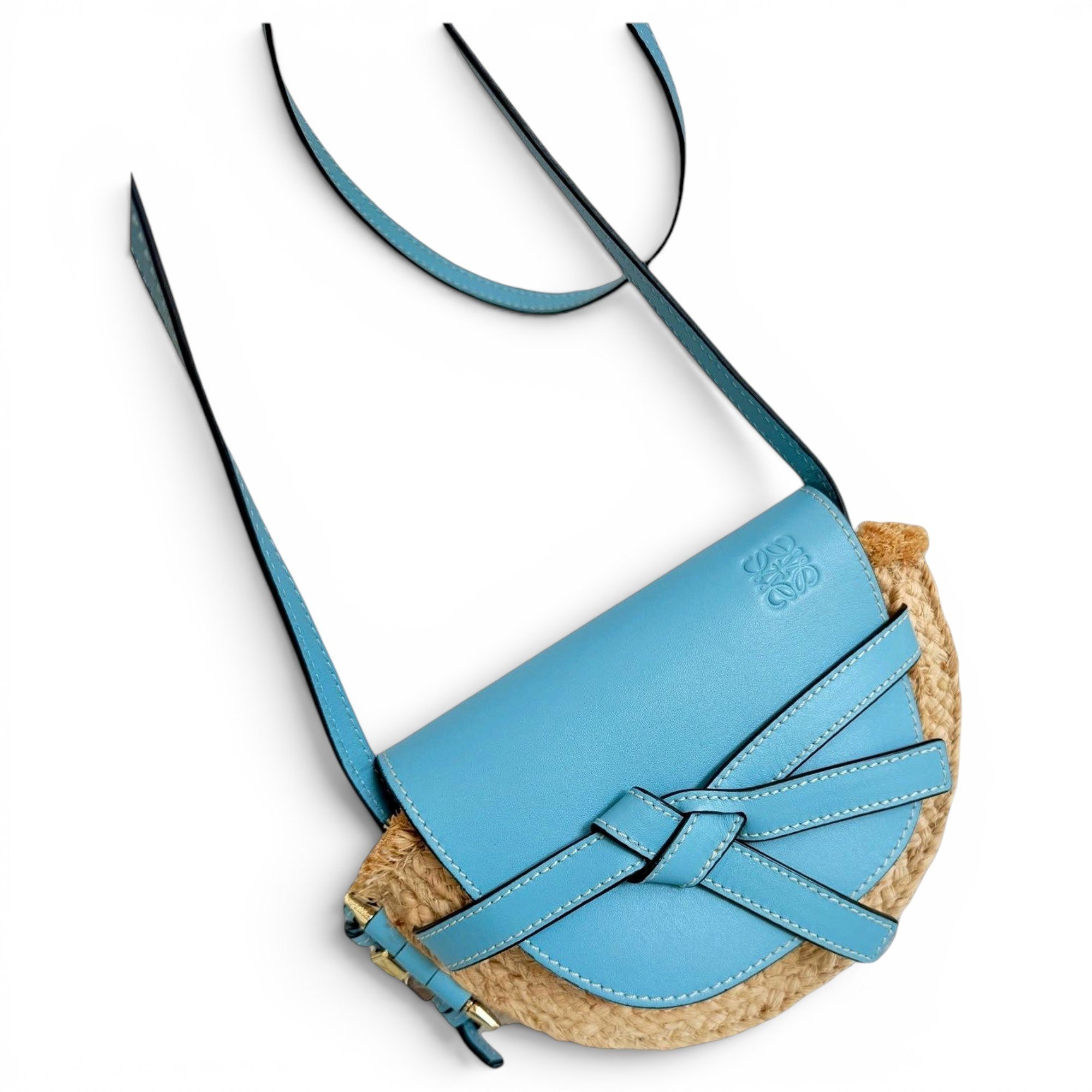 Gate leather handbag