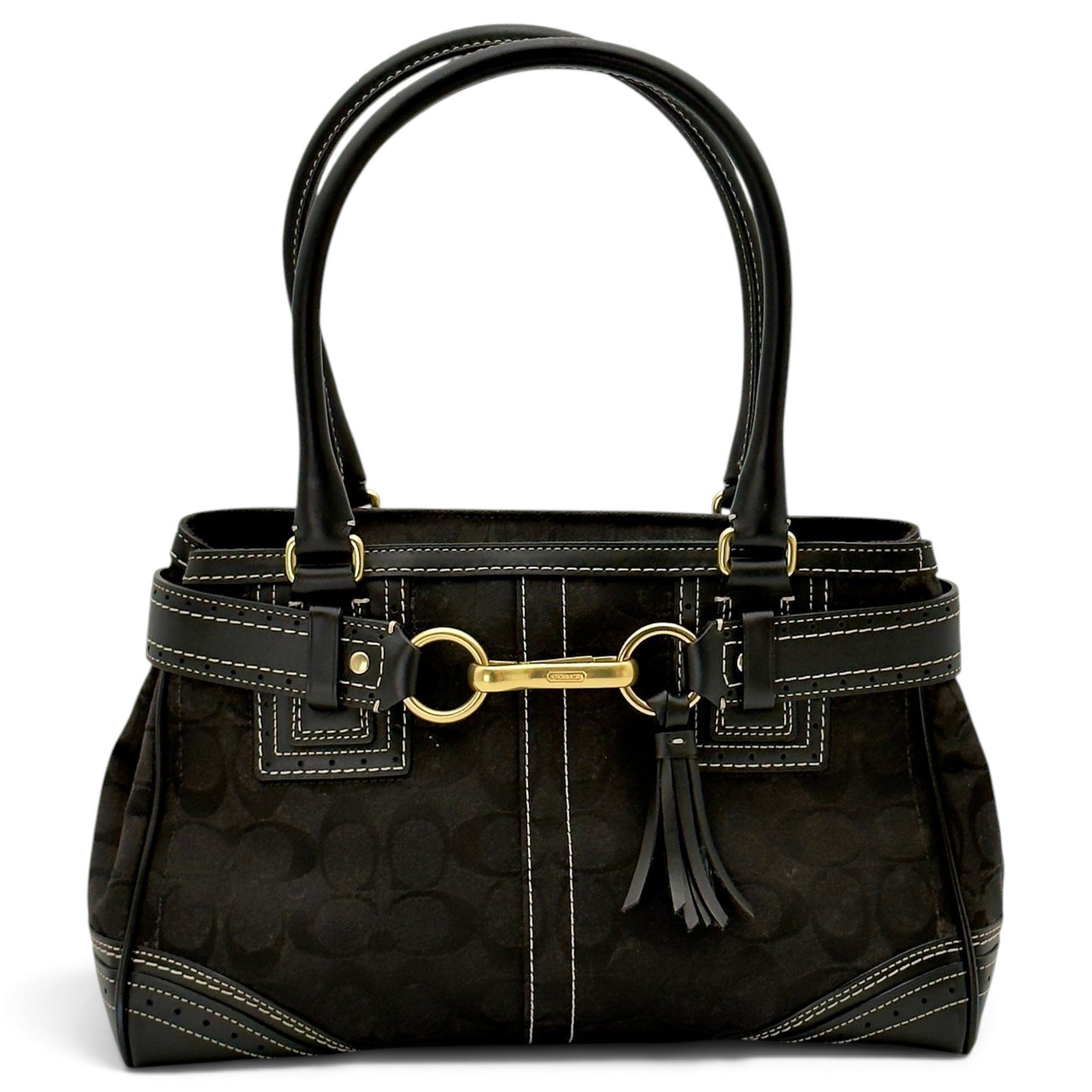 Hamilton Hobo leather handbag