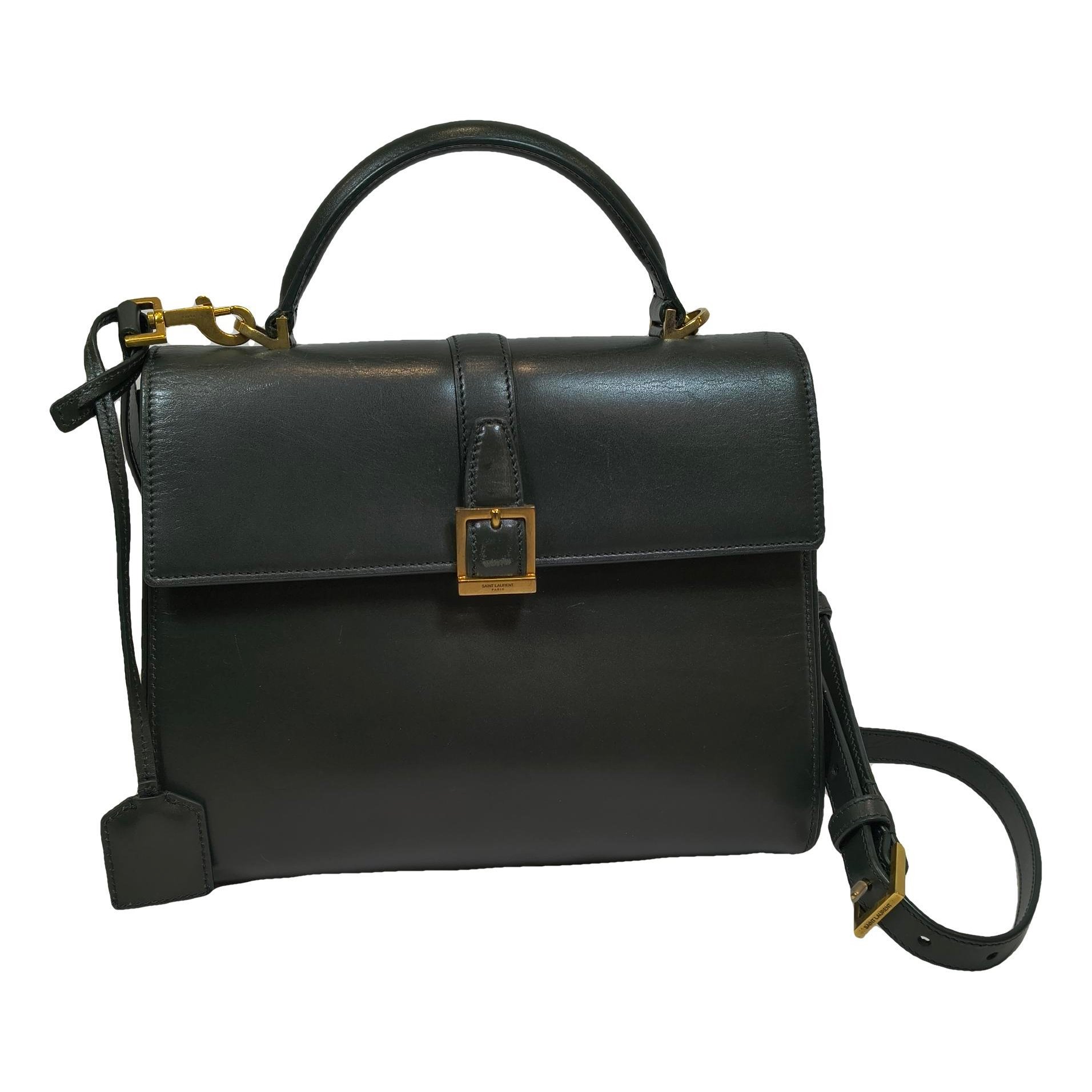 Leather handbag