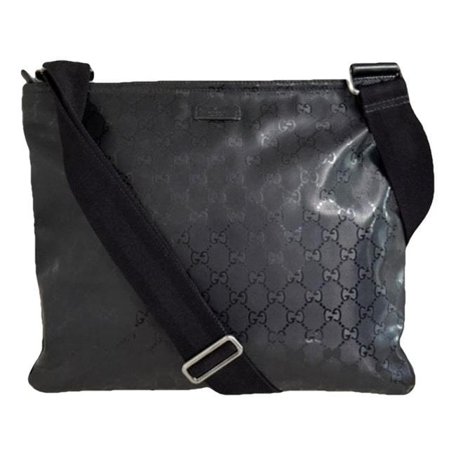 Patent leather crossbody bag