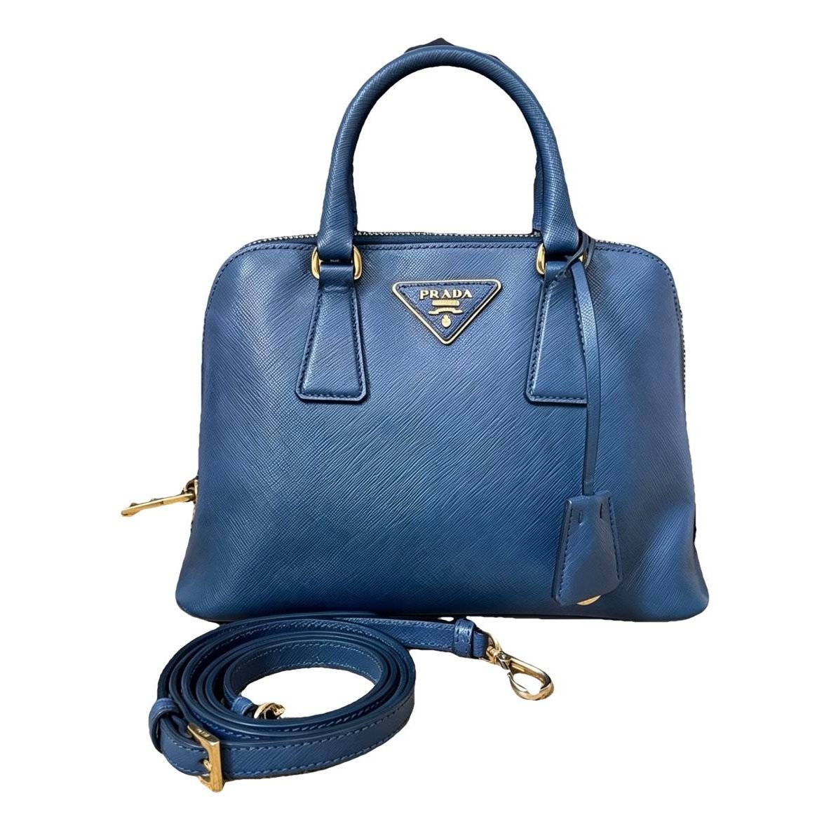 Promenade leather handbag