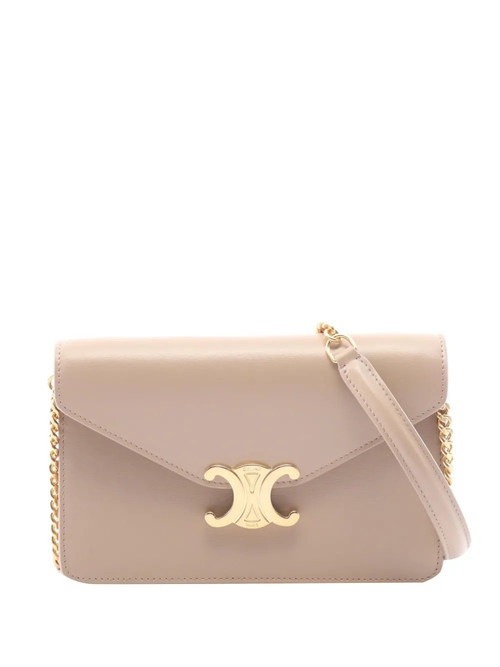 Celine 2000-2026 Leather Margo Wallet on Chain crossbody bag