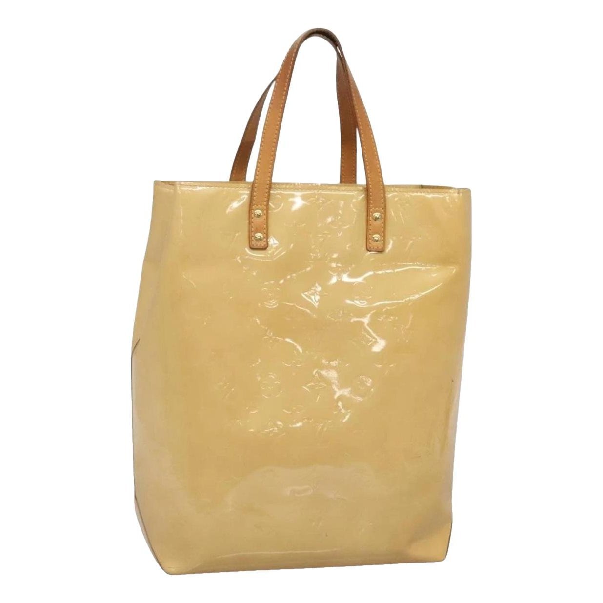 Patent leather handbag