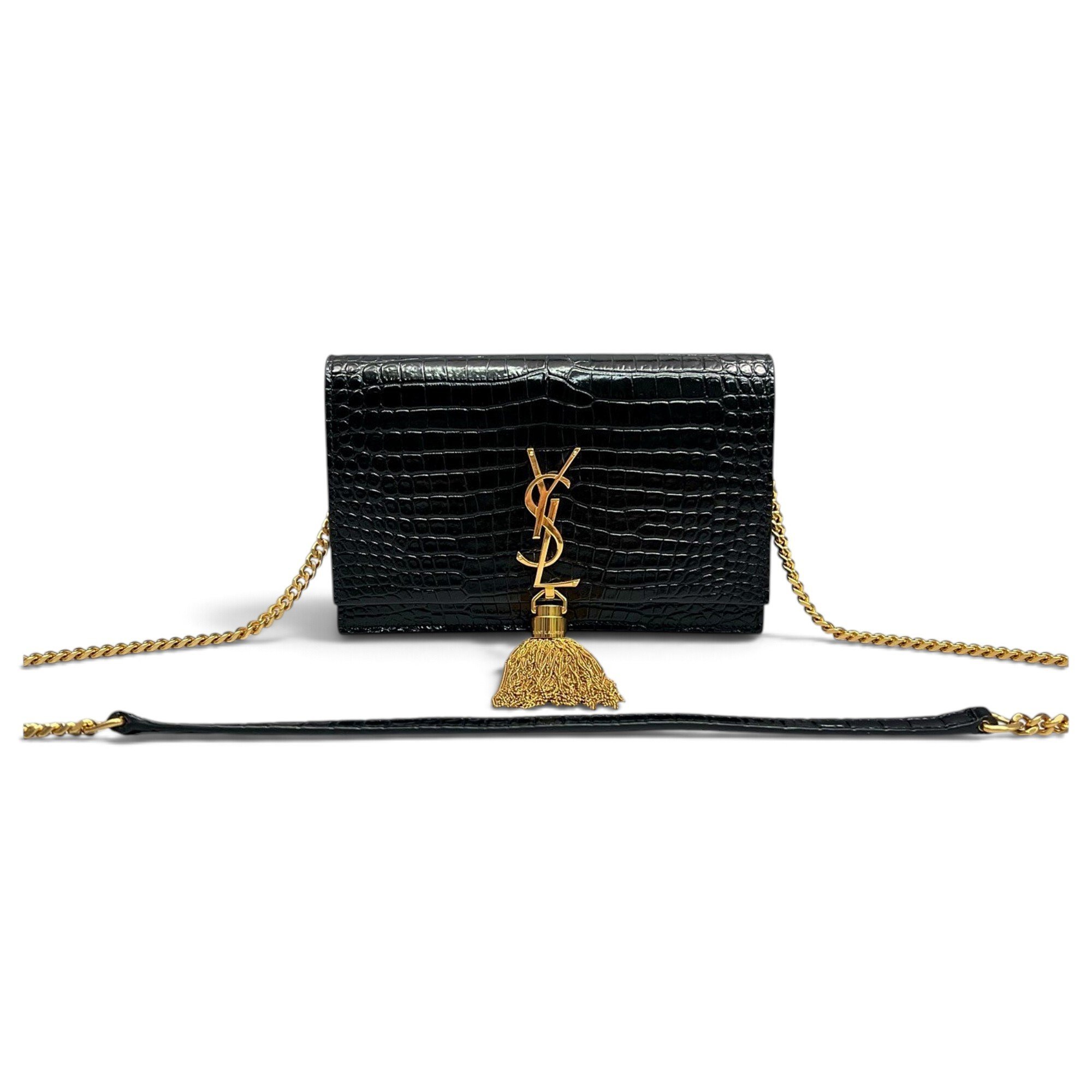 Kate monogramme leather crossbody bag