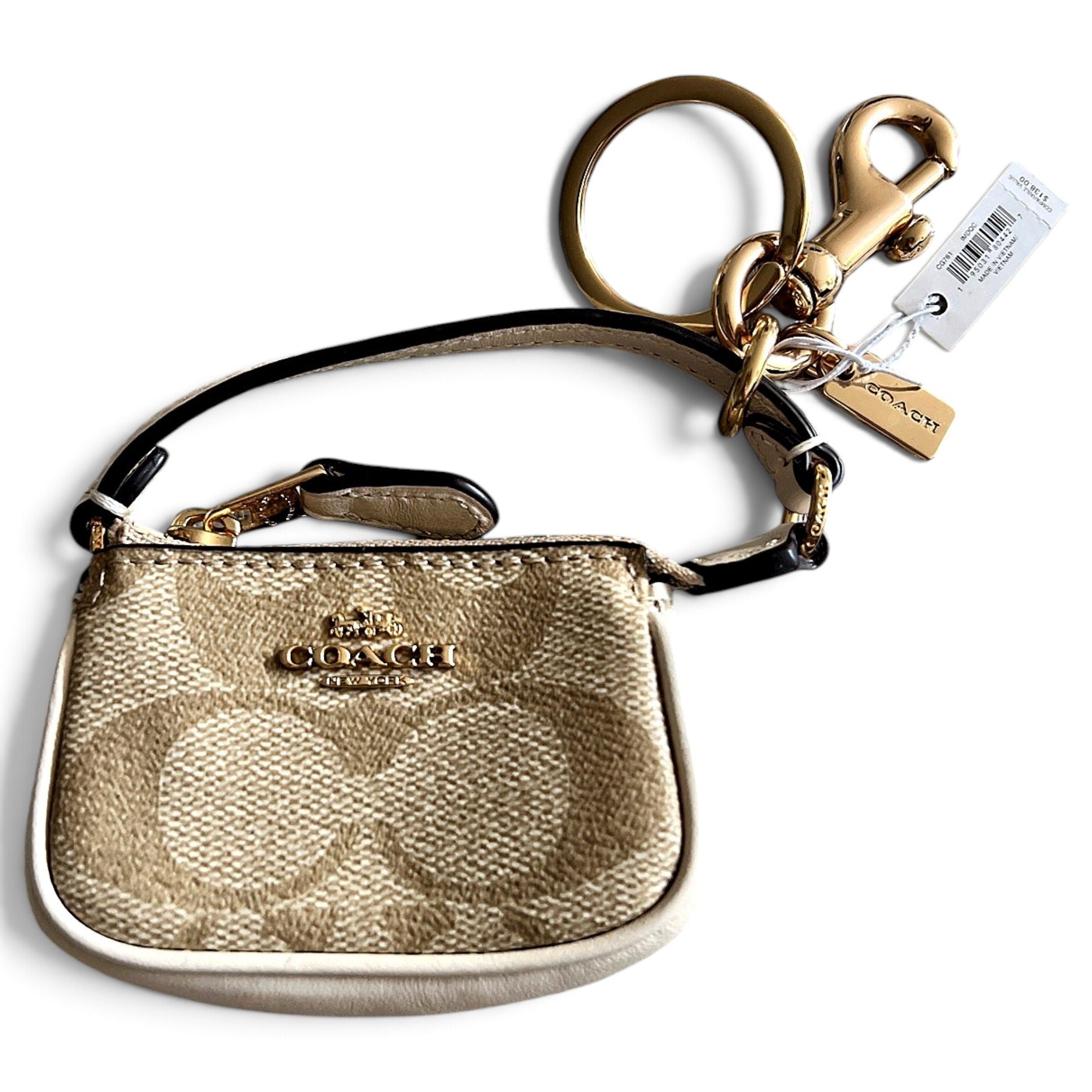 Coach Leather vanity case