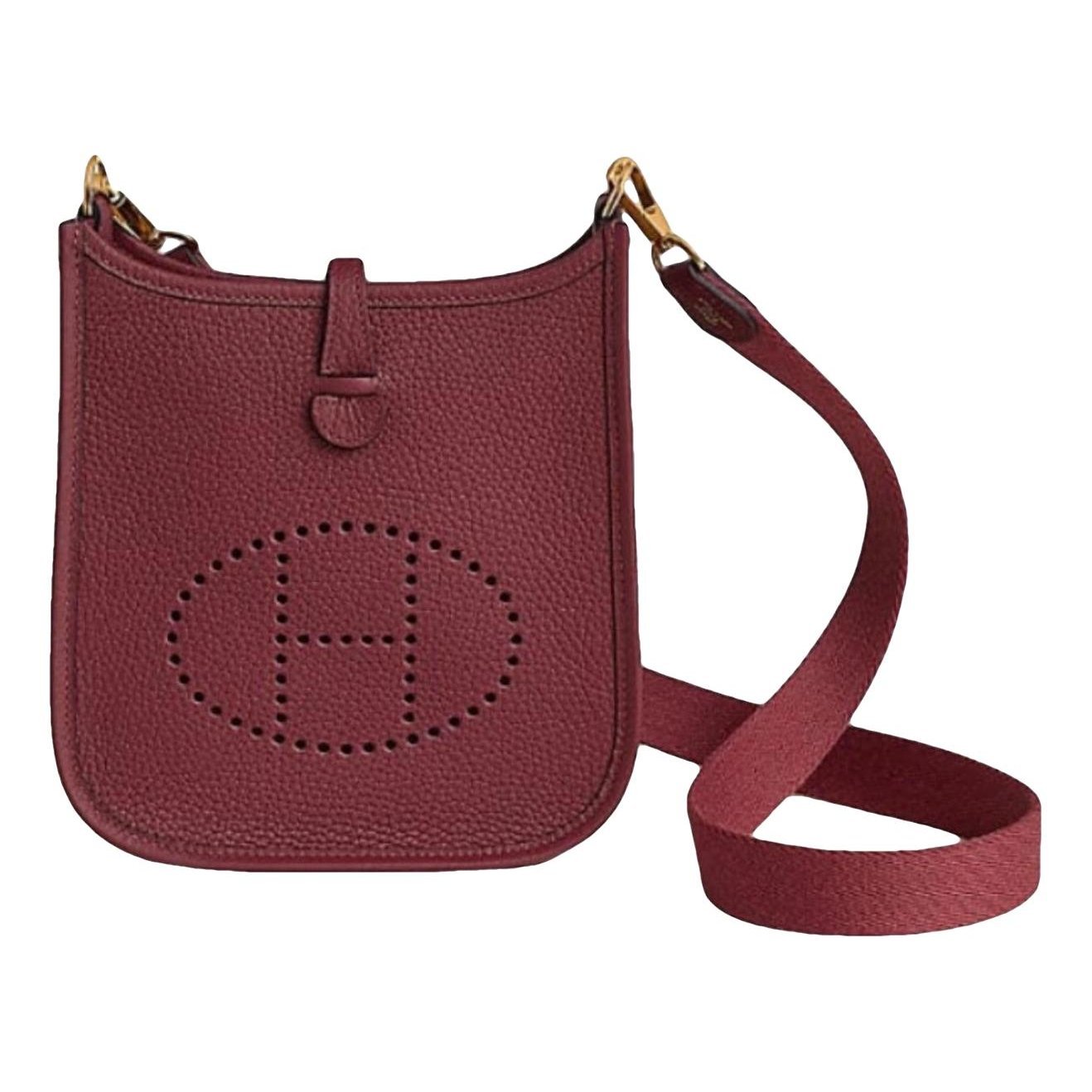 Evelyne leather crossbody bag