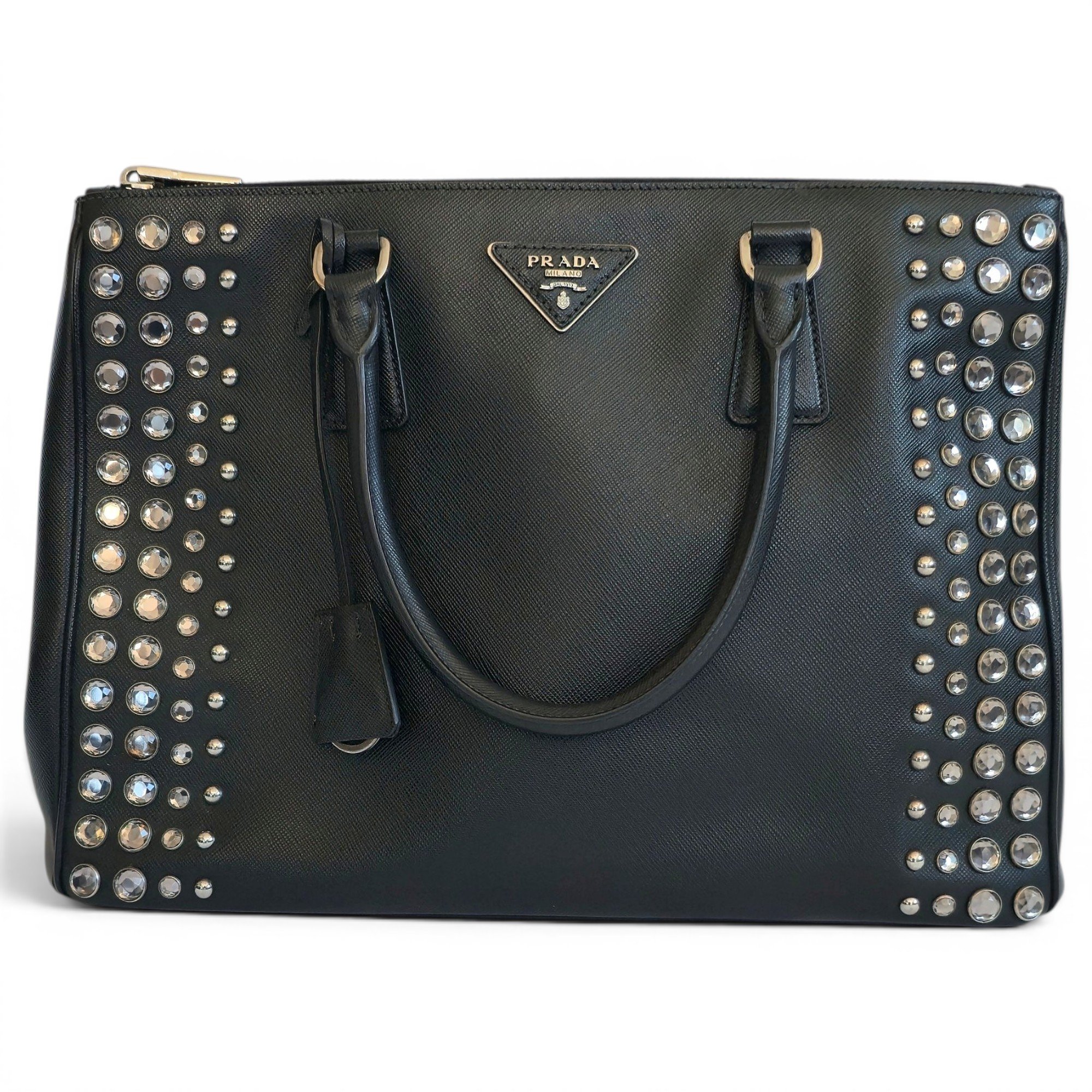 Leather tote