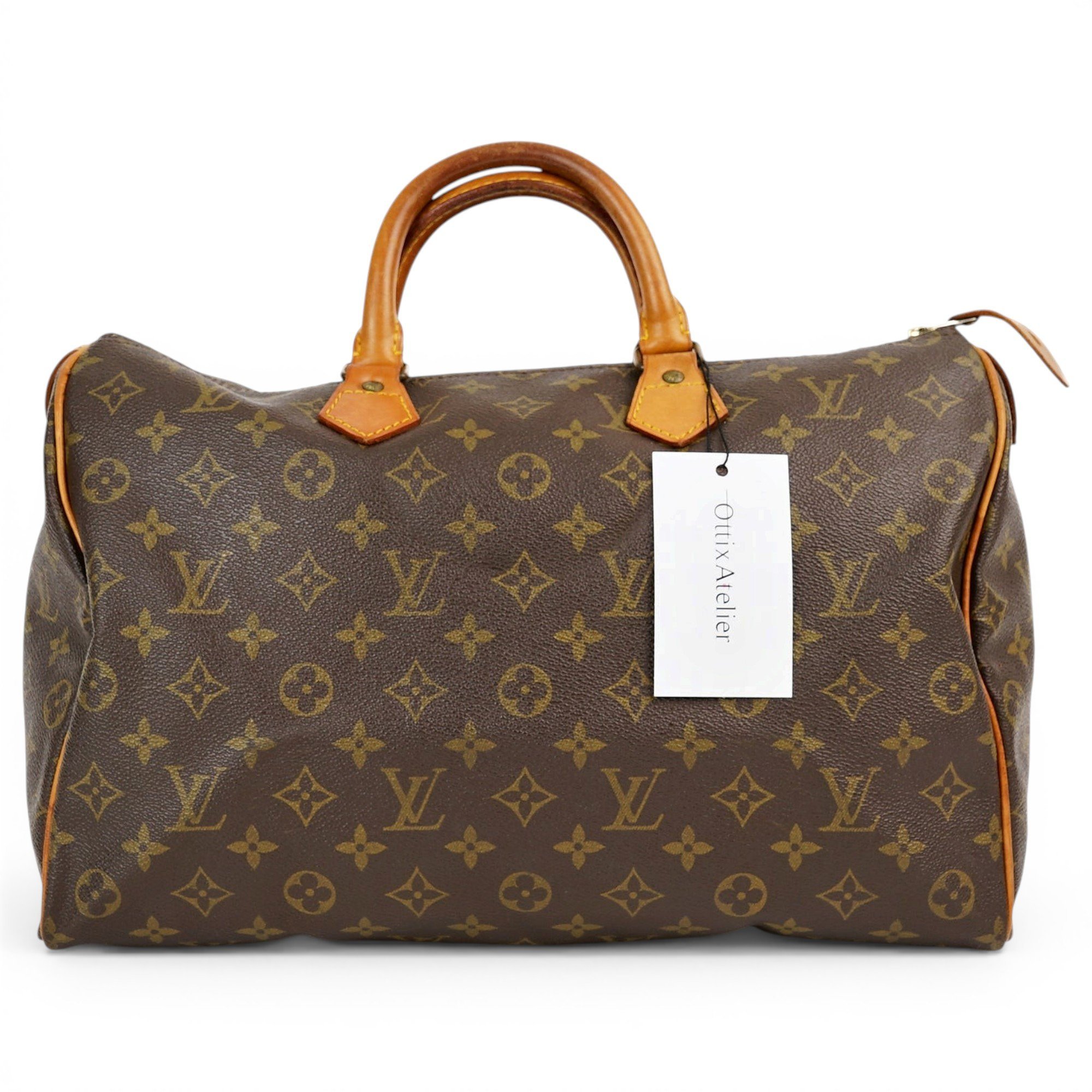 Speedy leather handbag