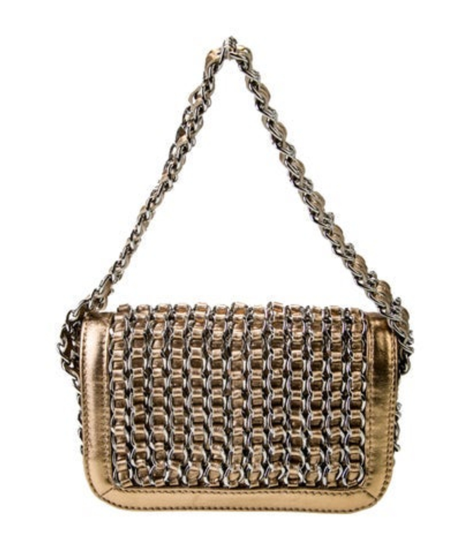 Chanel Mini Triple Chain Flap Bag