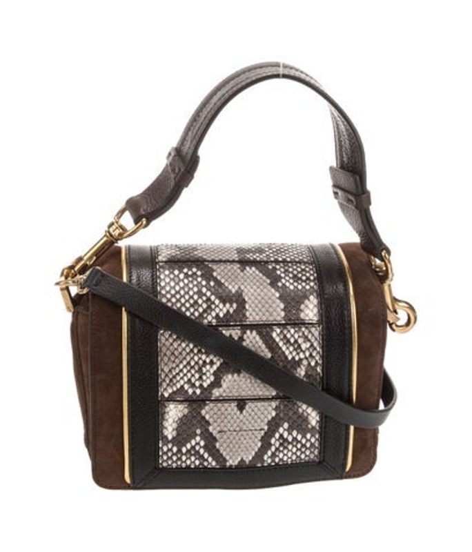 Lanvin Suede Top Handle Bag