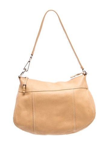 Vitello Daino Leather Shoulder Bag