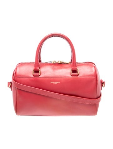 Leather Top Handle Bag