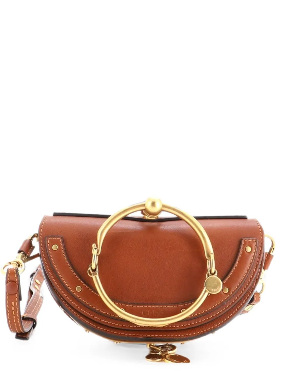 Nile Leather Mini crossbody bag