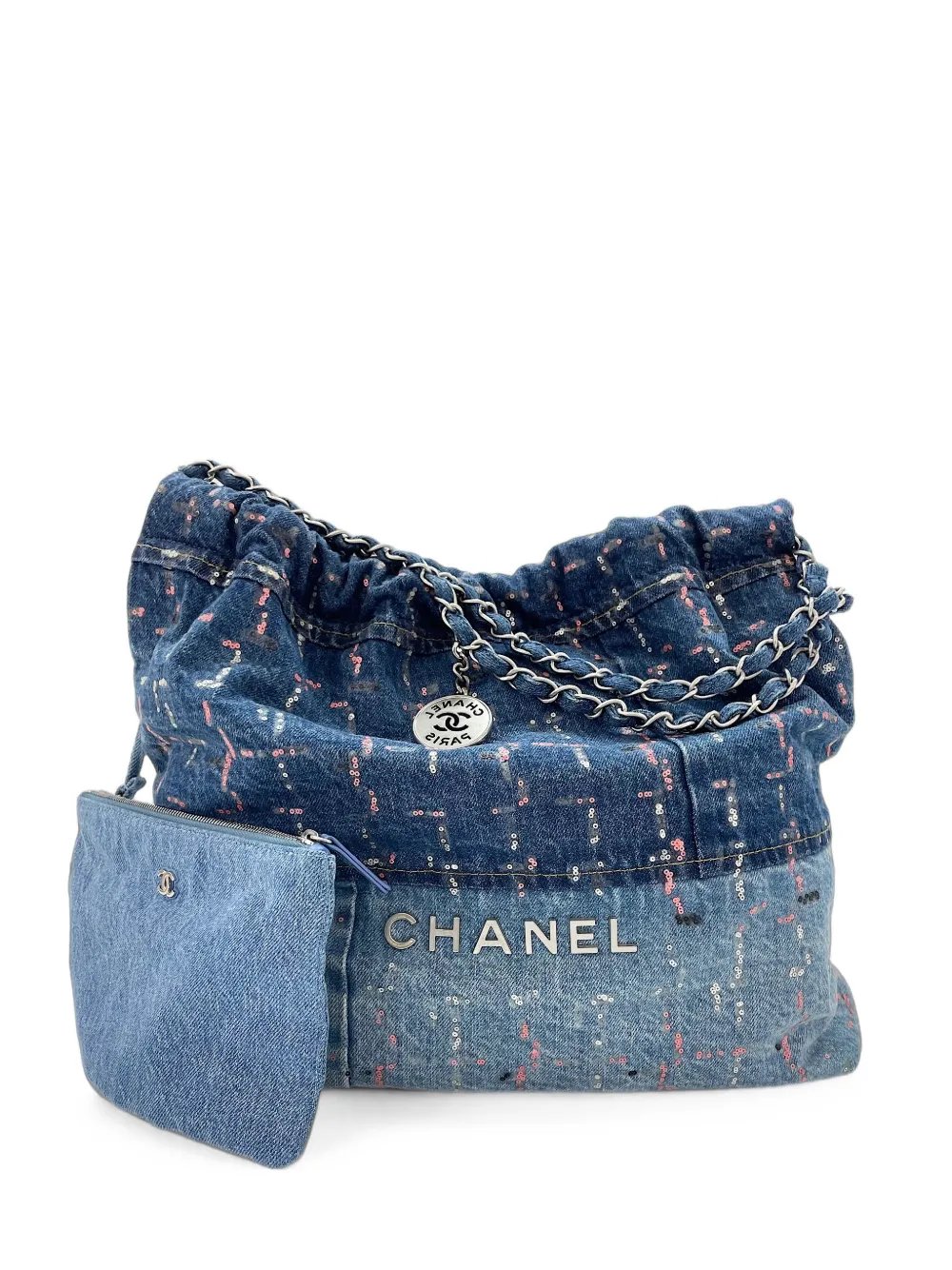 Chanel 22 sequin-embellished shoulder bag