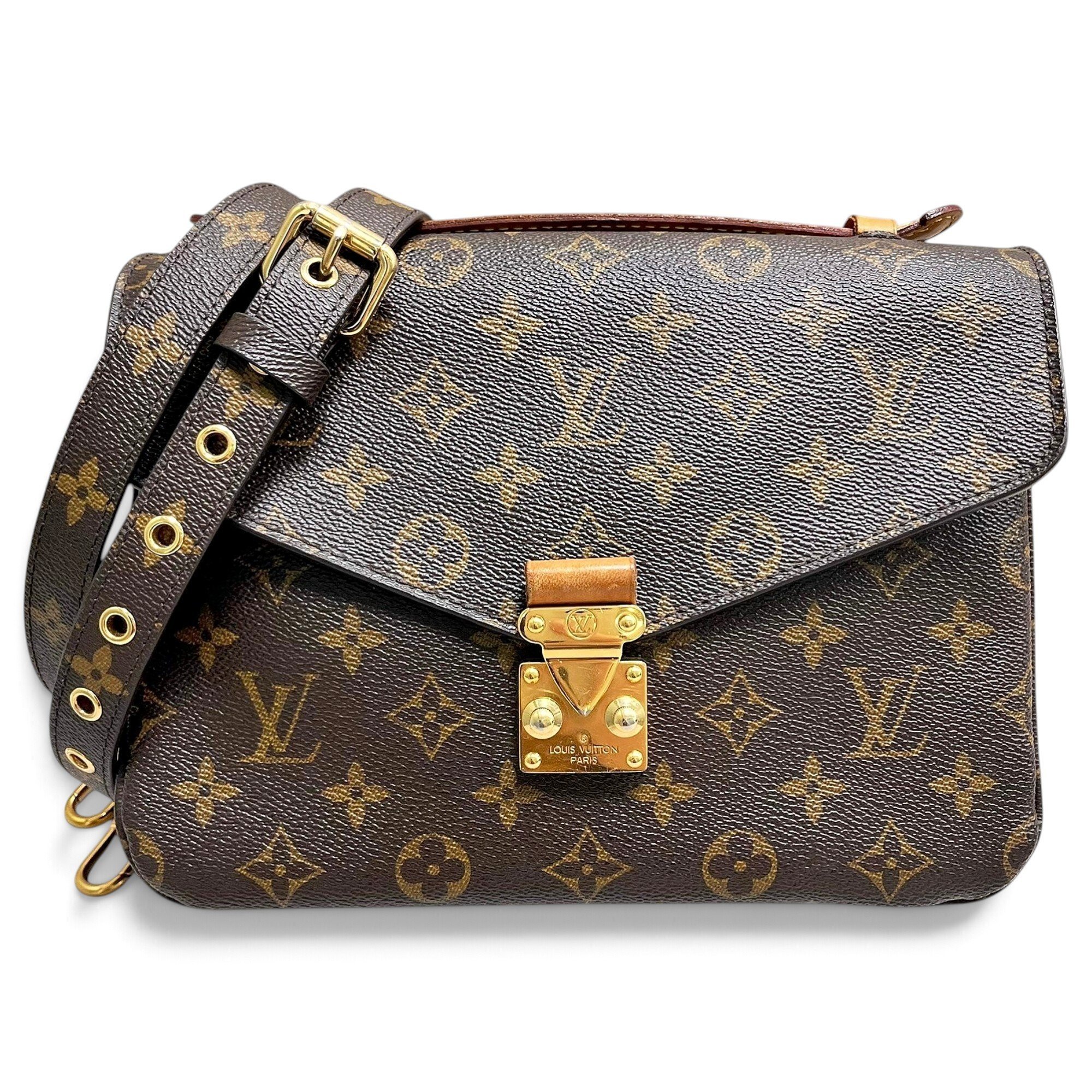 Metis leather handbag