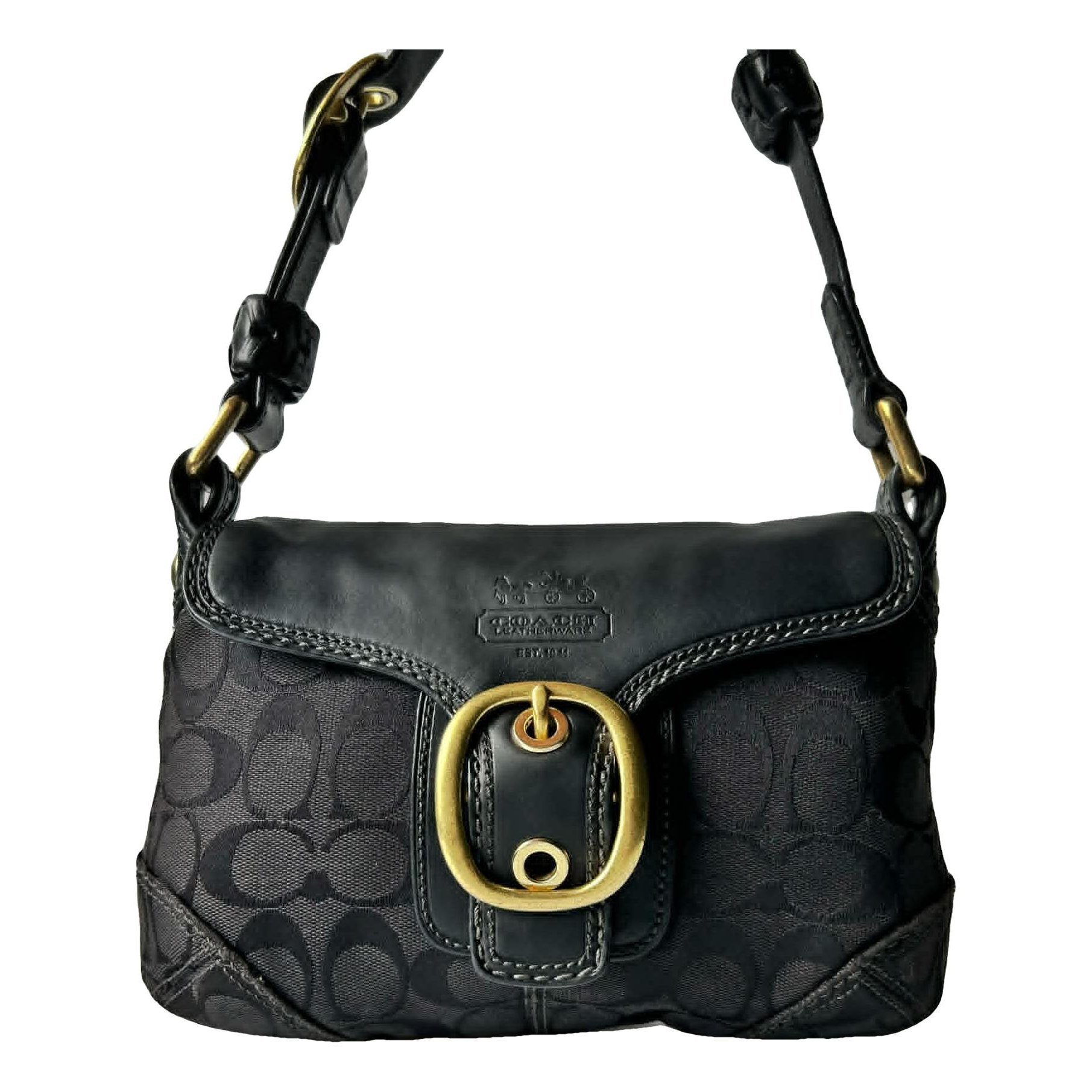 Signature Sufflette leather crossbody bag