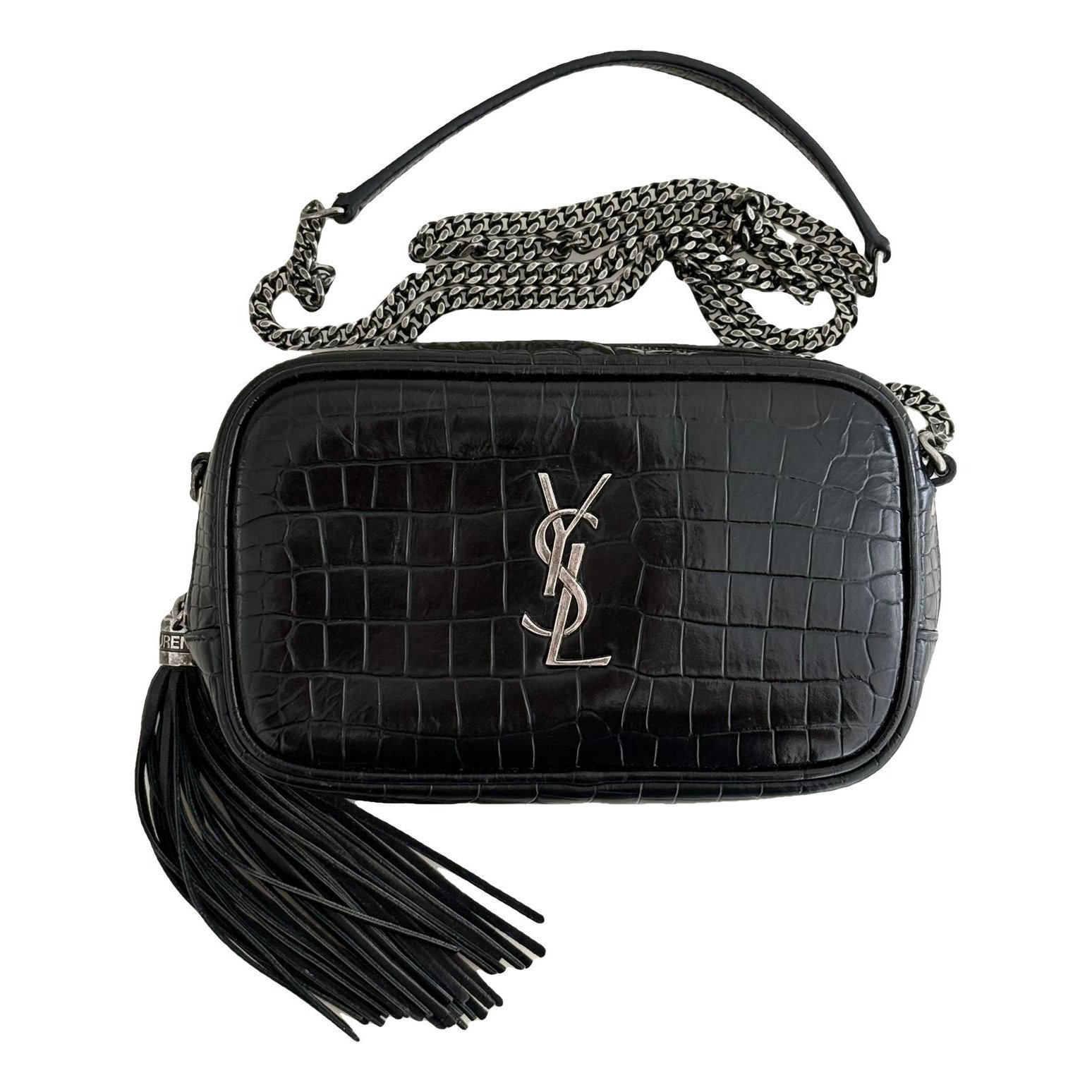 Leather crossbody bag