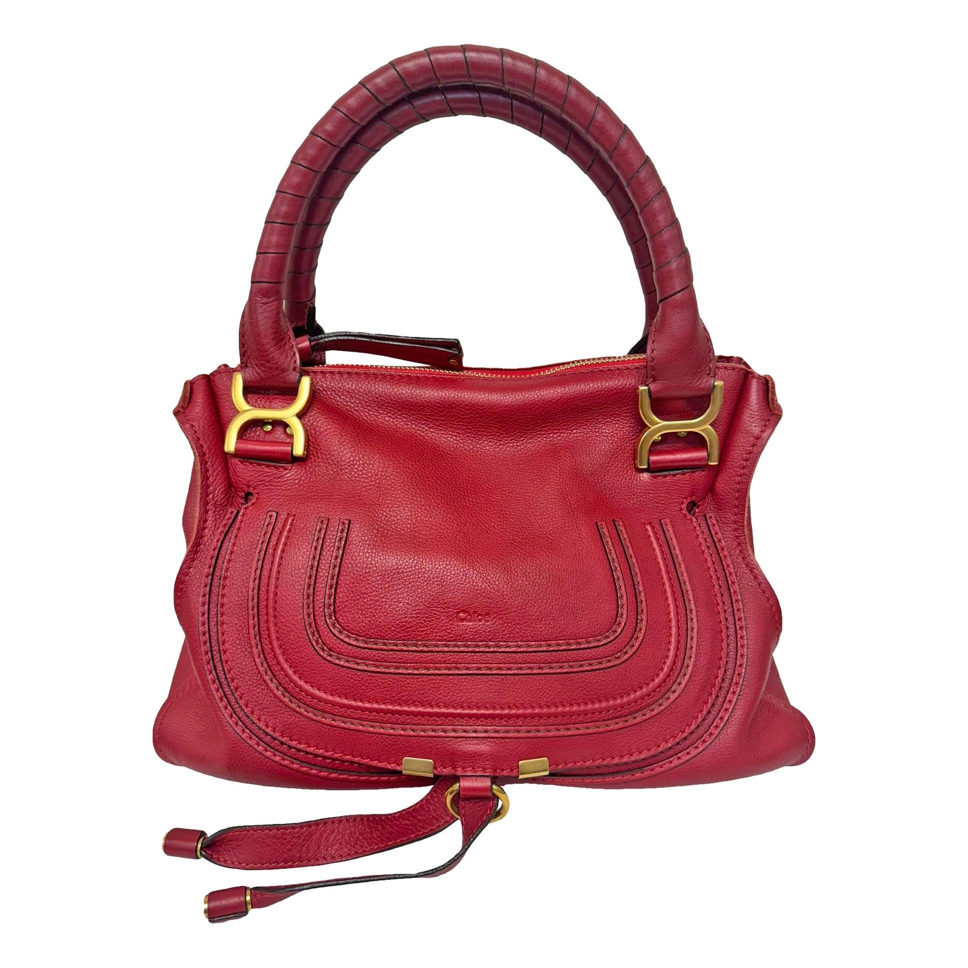Marcie leather handbag