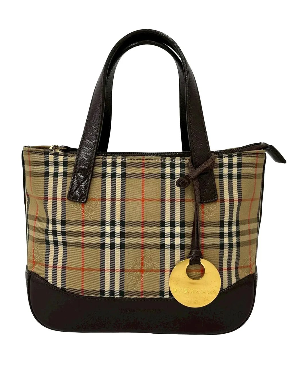 2000-2017 Haymarket Check Canvas handbag