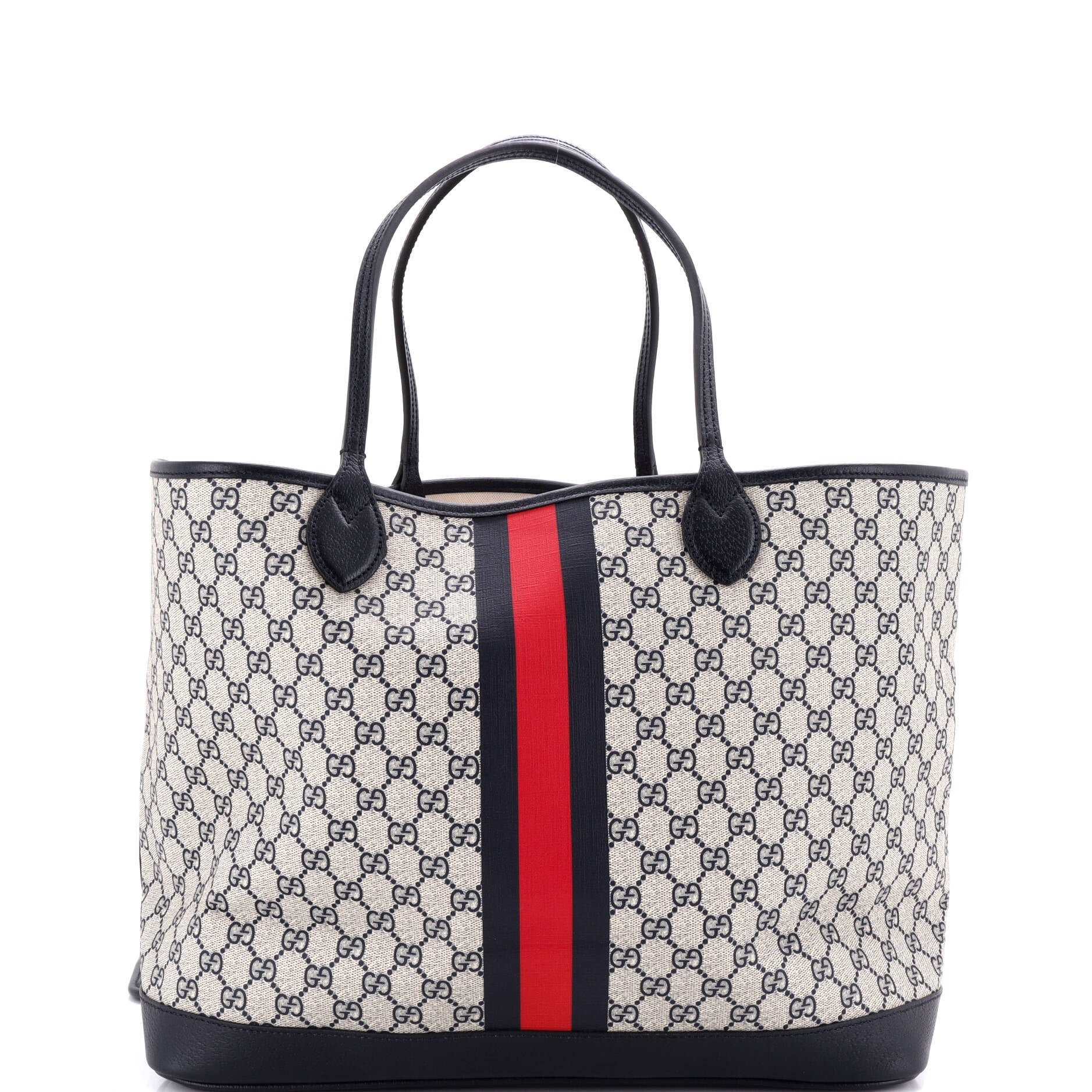 Ophidia Open Shopping Tote GG Coated Canvas Large