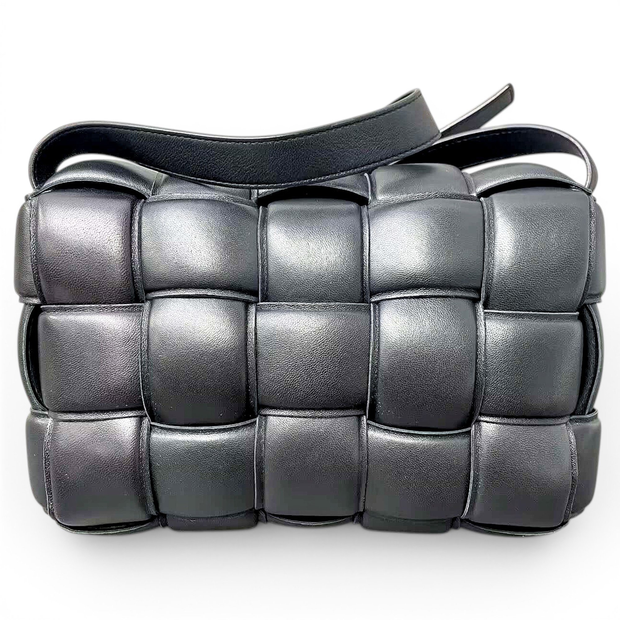 Cassette Padded leather crossbody bag
