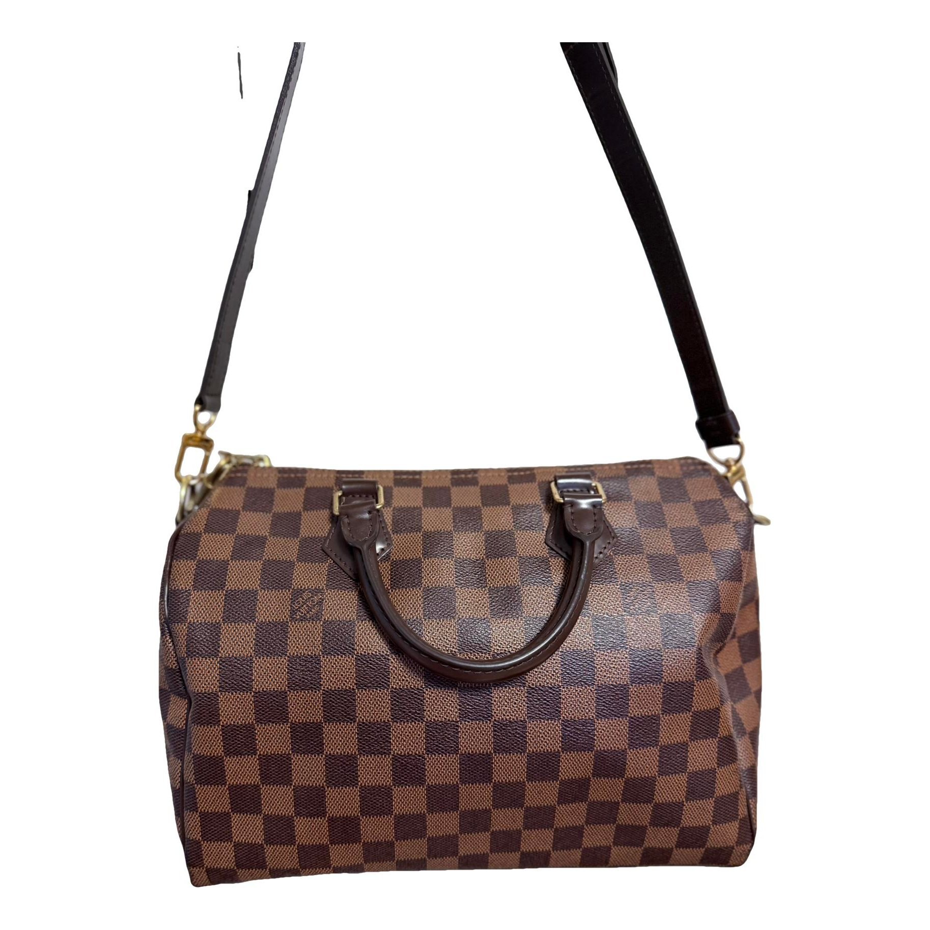Louis Vuitton Speedy Bandoulière leather crossbody bag