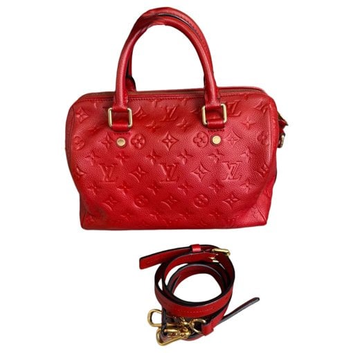 Speedy leather handbag