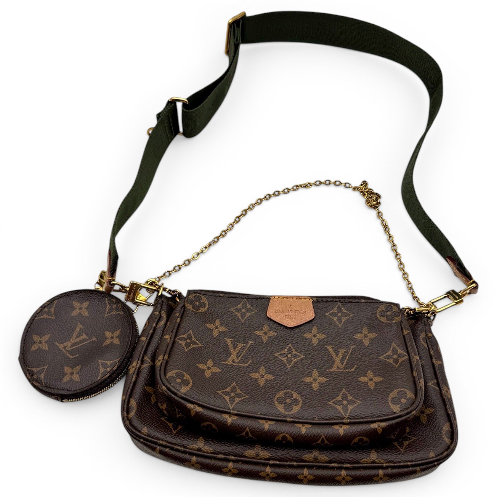 Multi Pochette Accessoires leather handbag