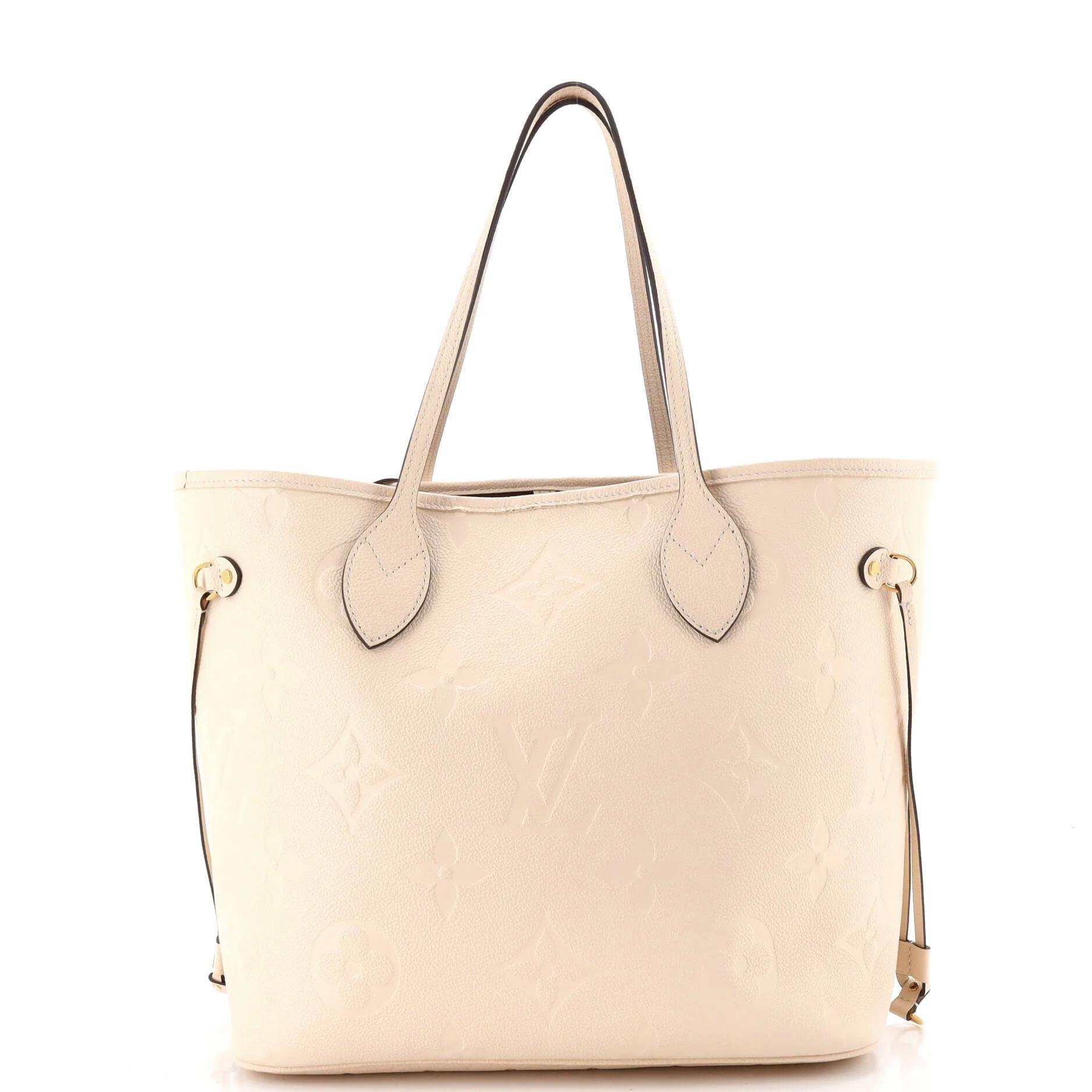 Leather tote