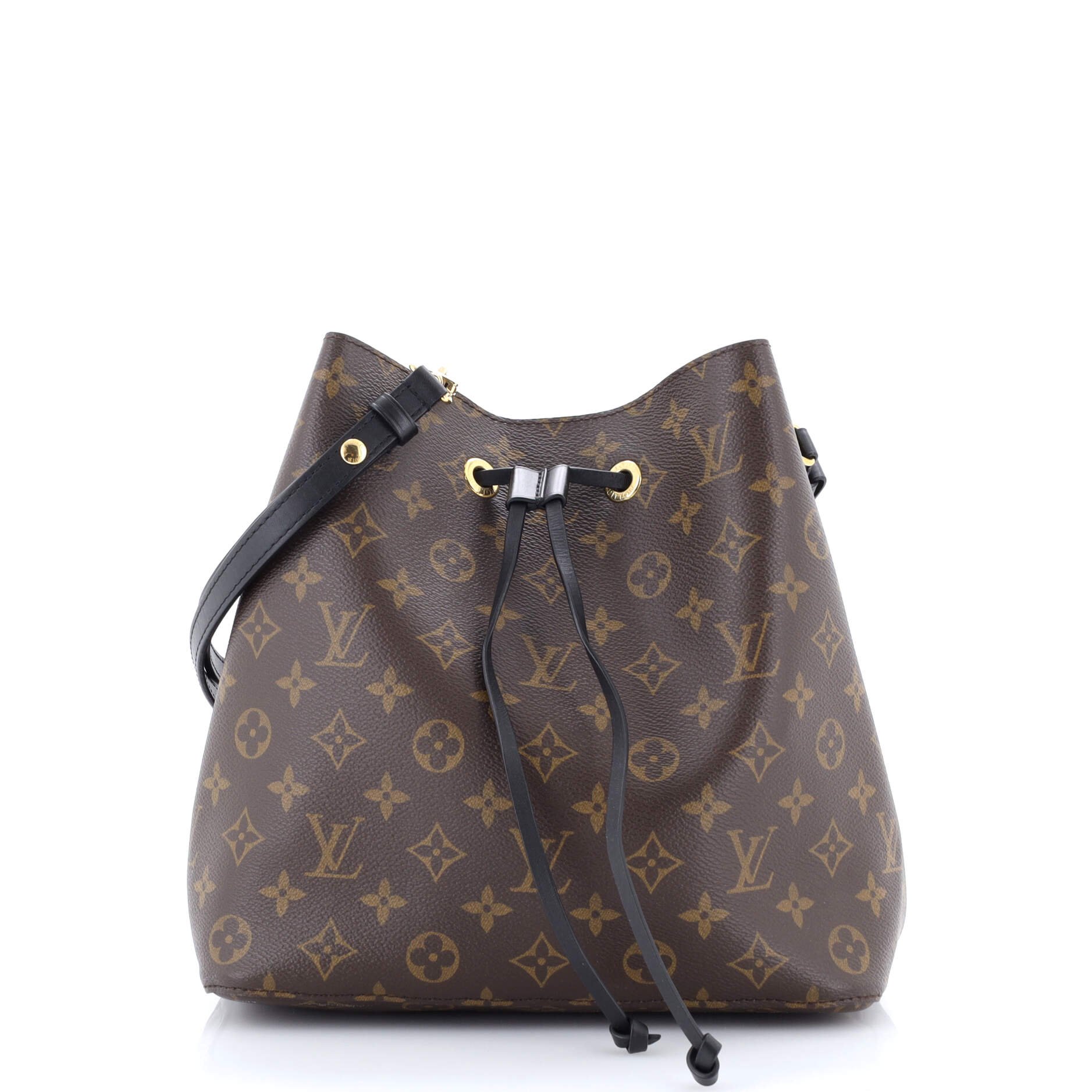 Louis Vuitton NeoNoe Handbag Monogram Canvas with Leather MM