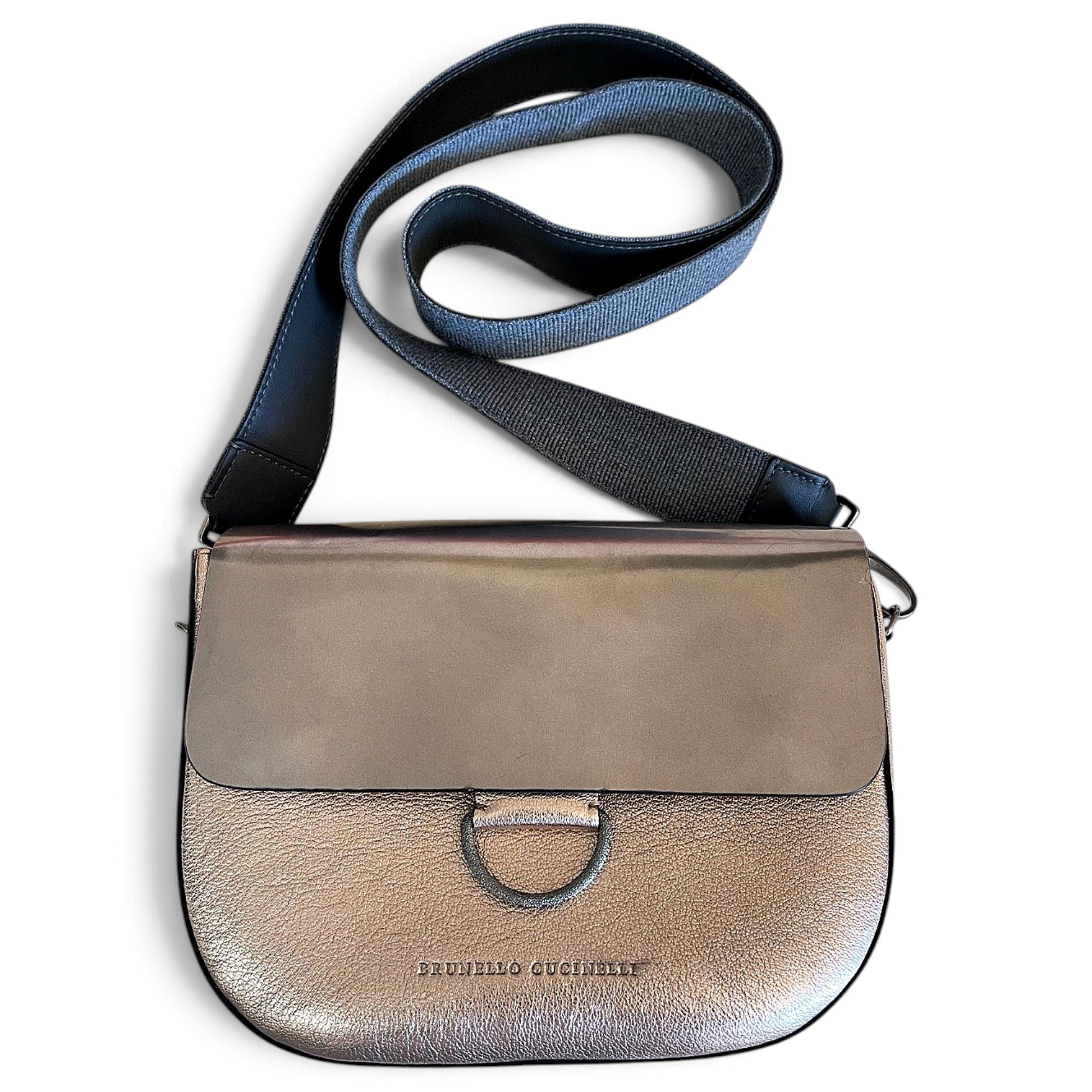 Leather crossbody bag