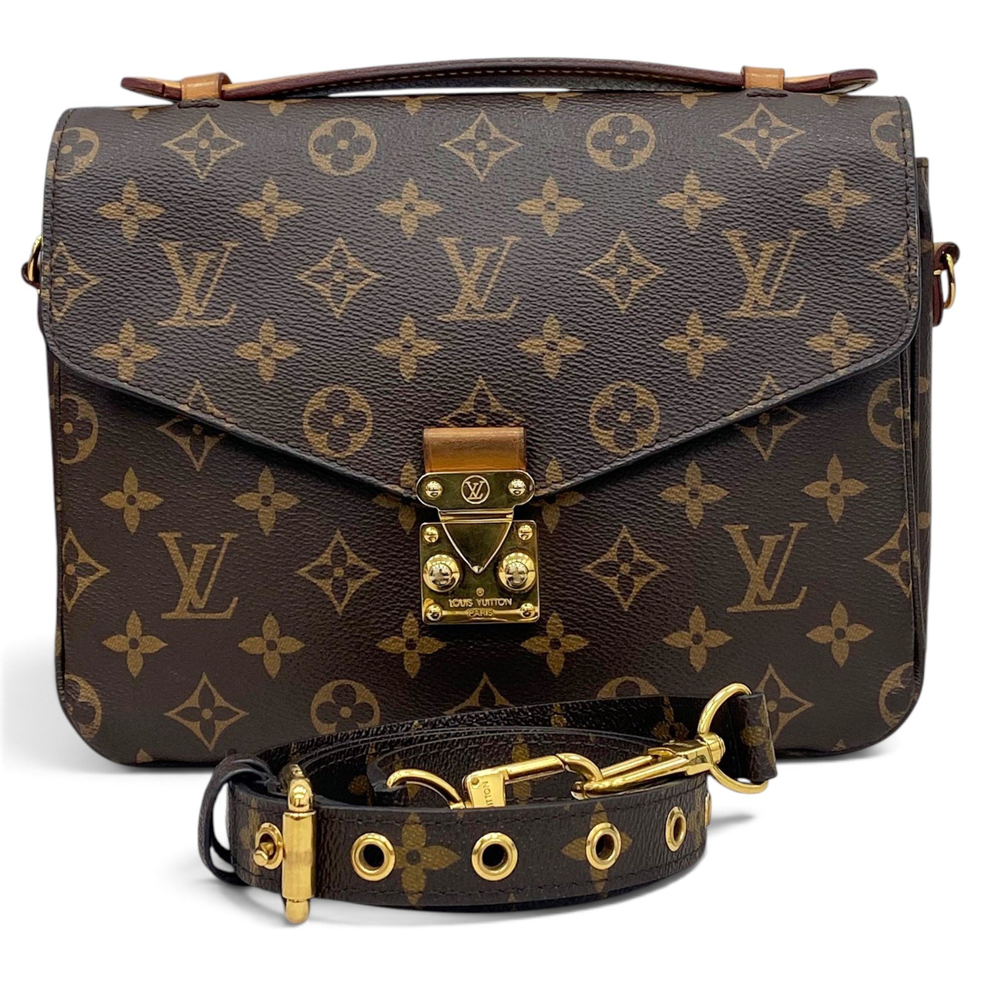 Metis leather handbag