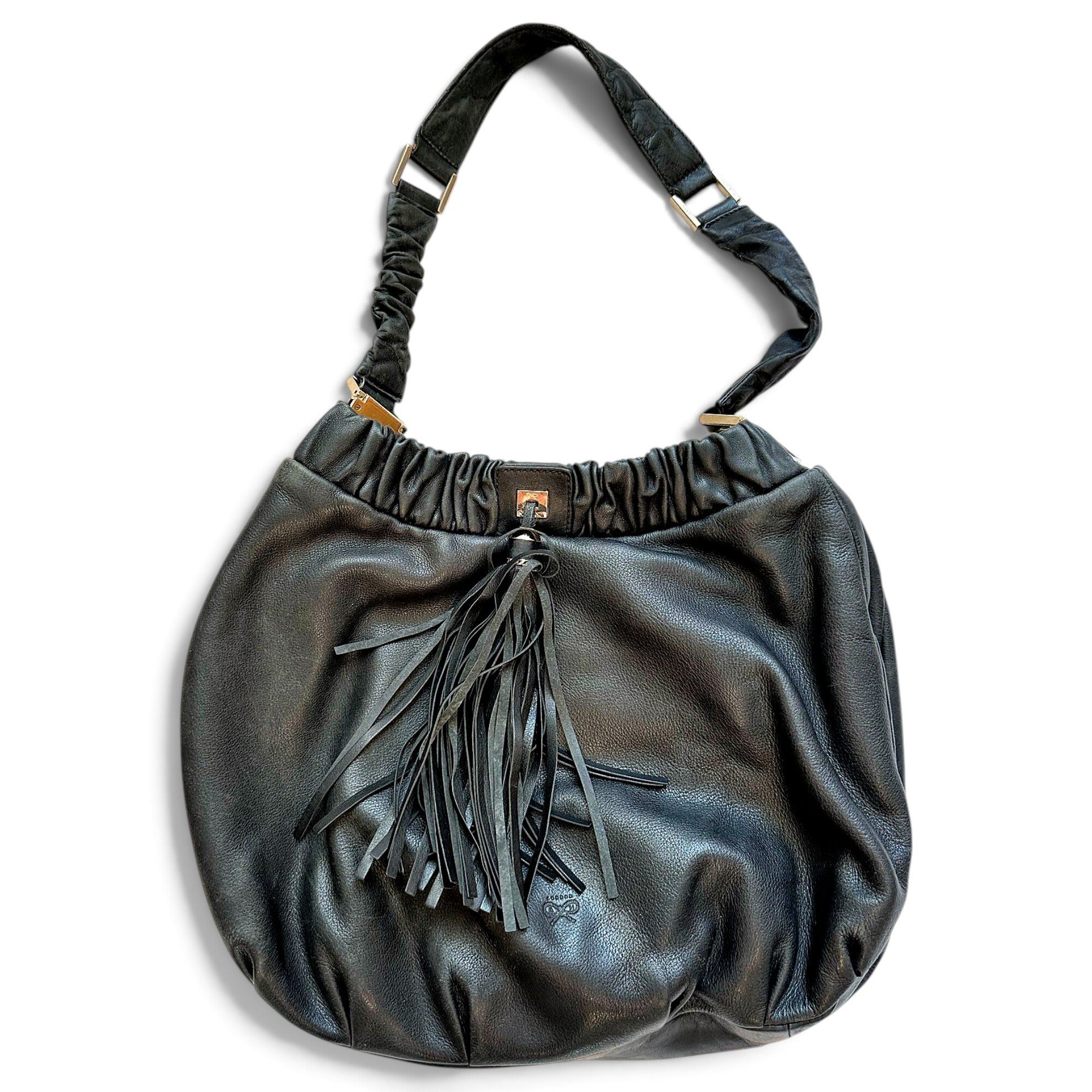 Leather handbag