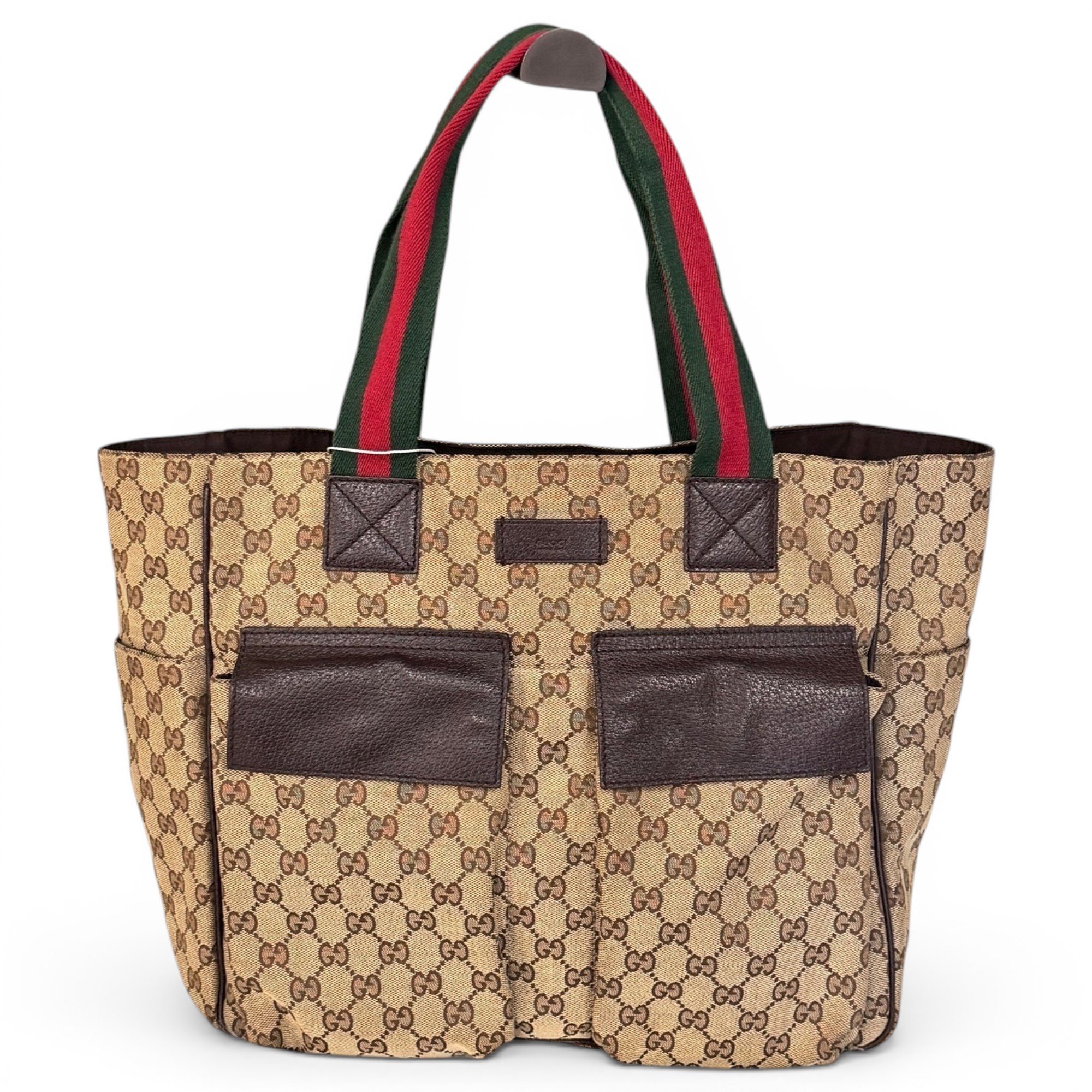 Leather tote