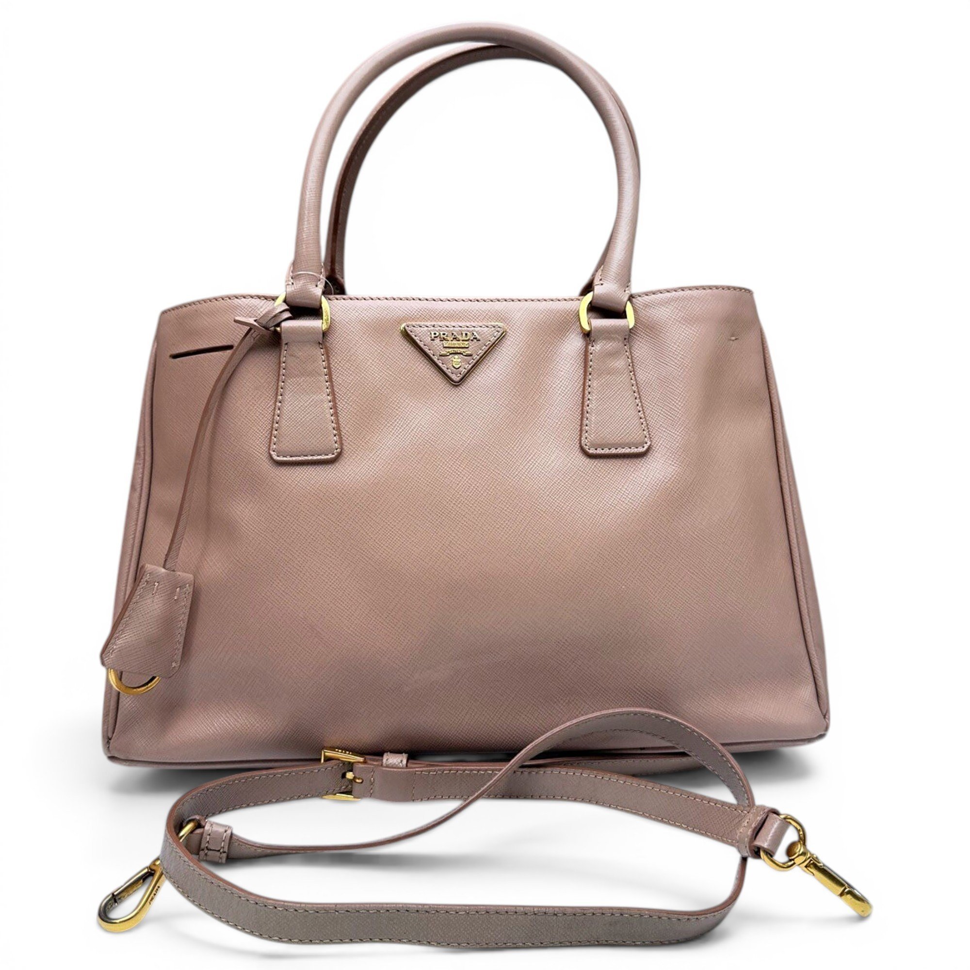 Galleria leather handbag