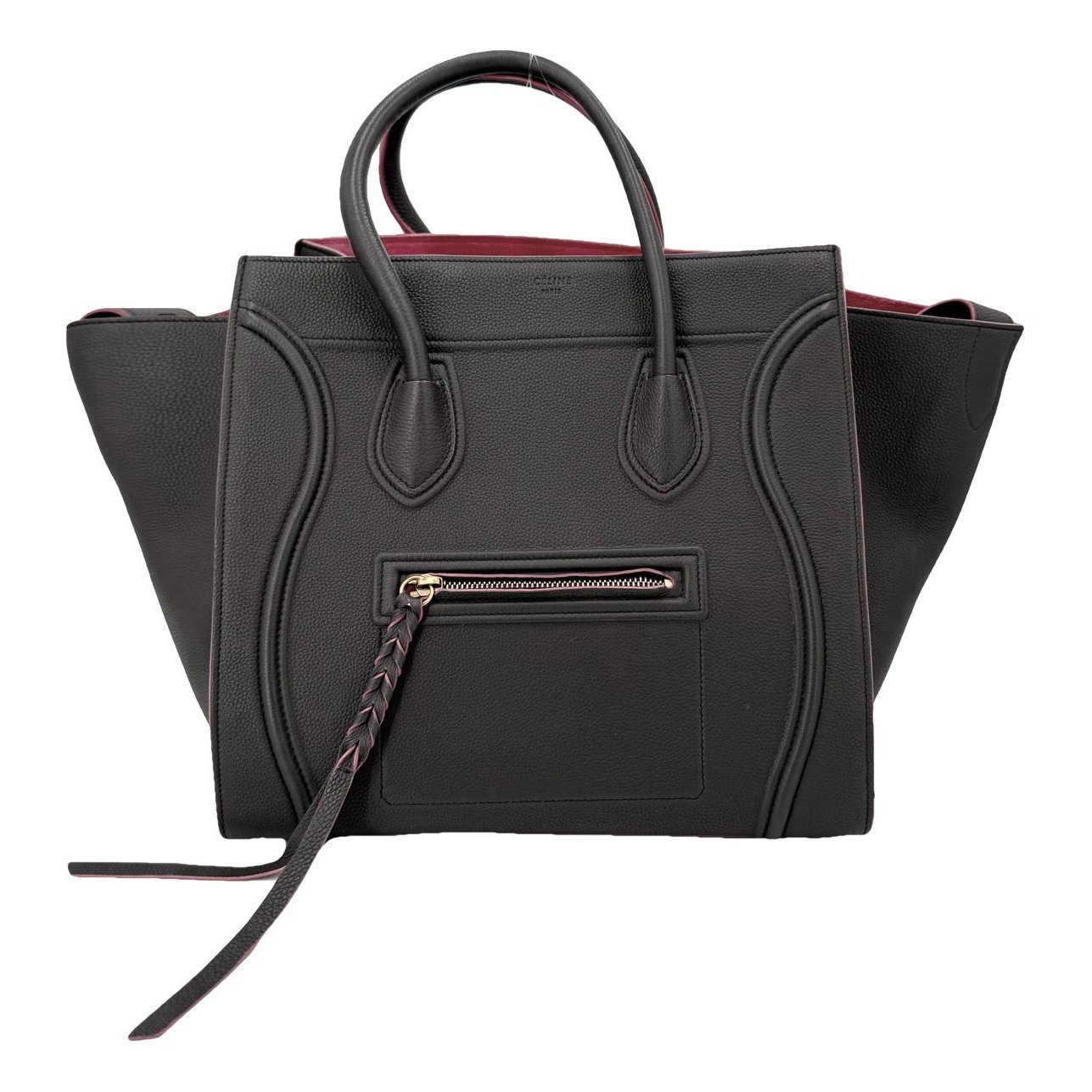 Big Bag leather handbag
