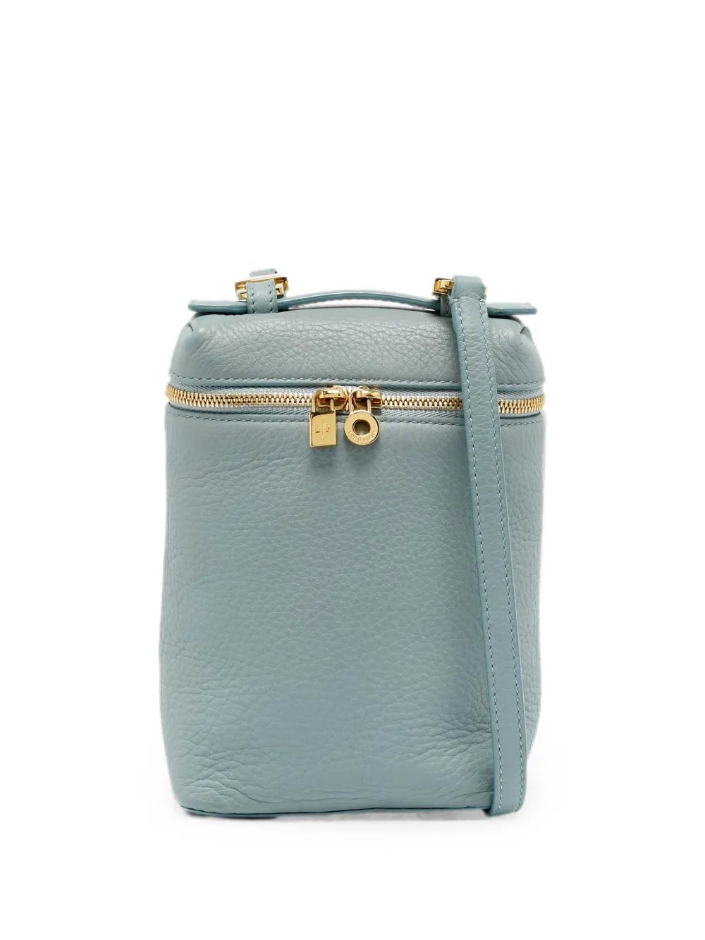 leather two-way handbag