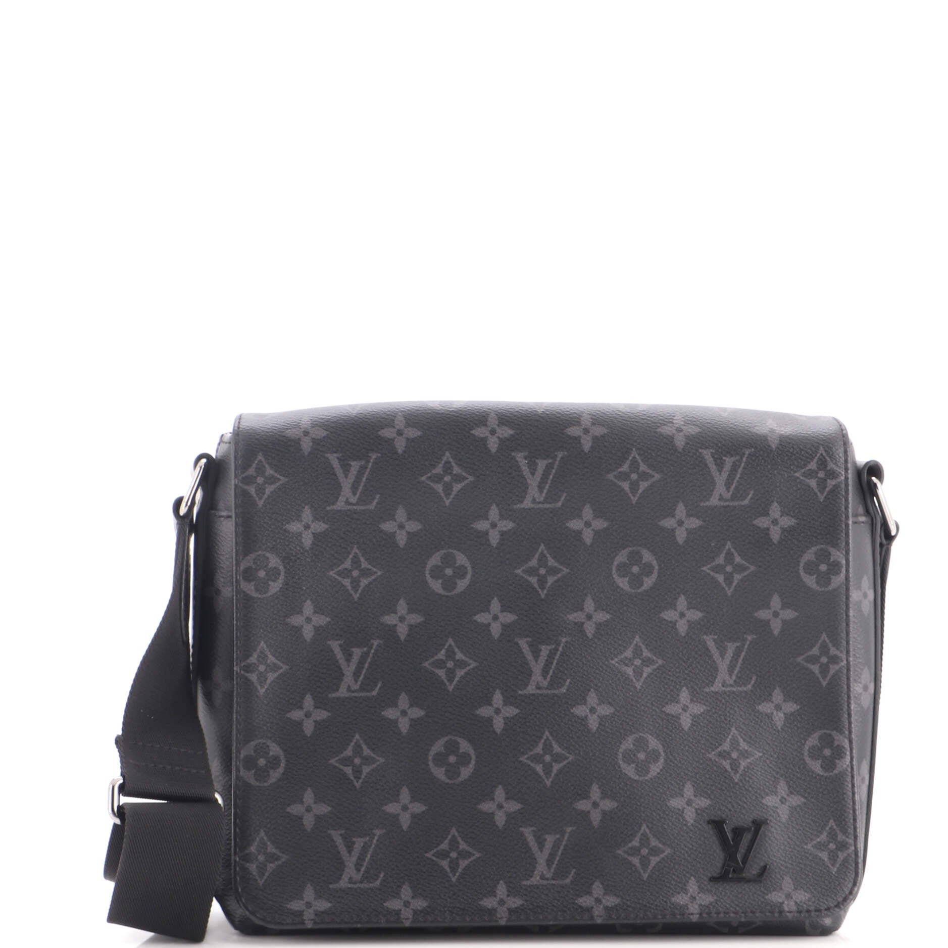 District Messenger Bag Monogram Eclipse Canvas PM