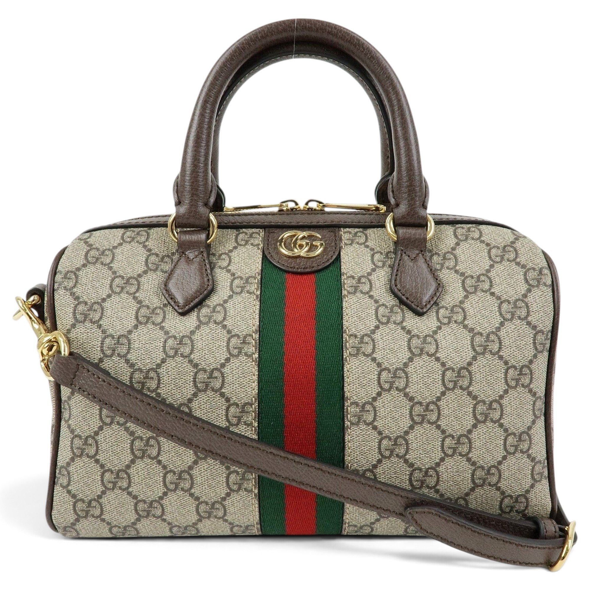 Ophidia GG Supreme leather handbag