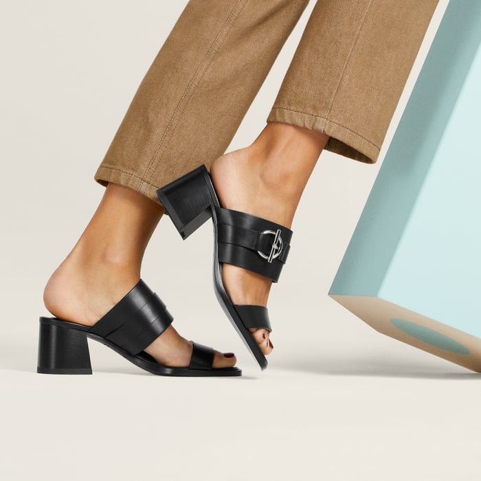 Noir Kute 60 Sandal