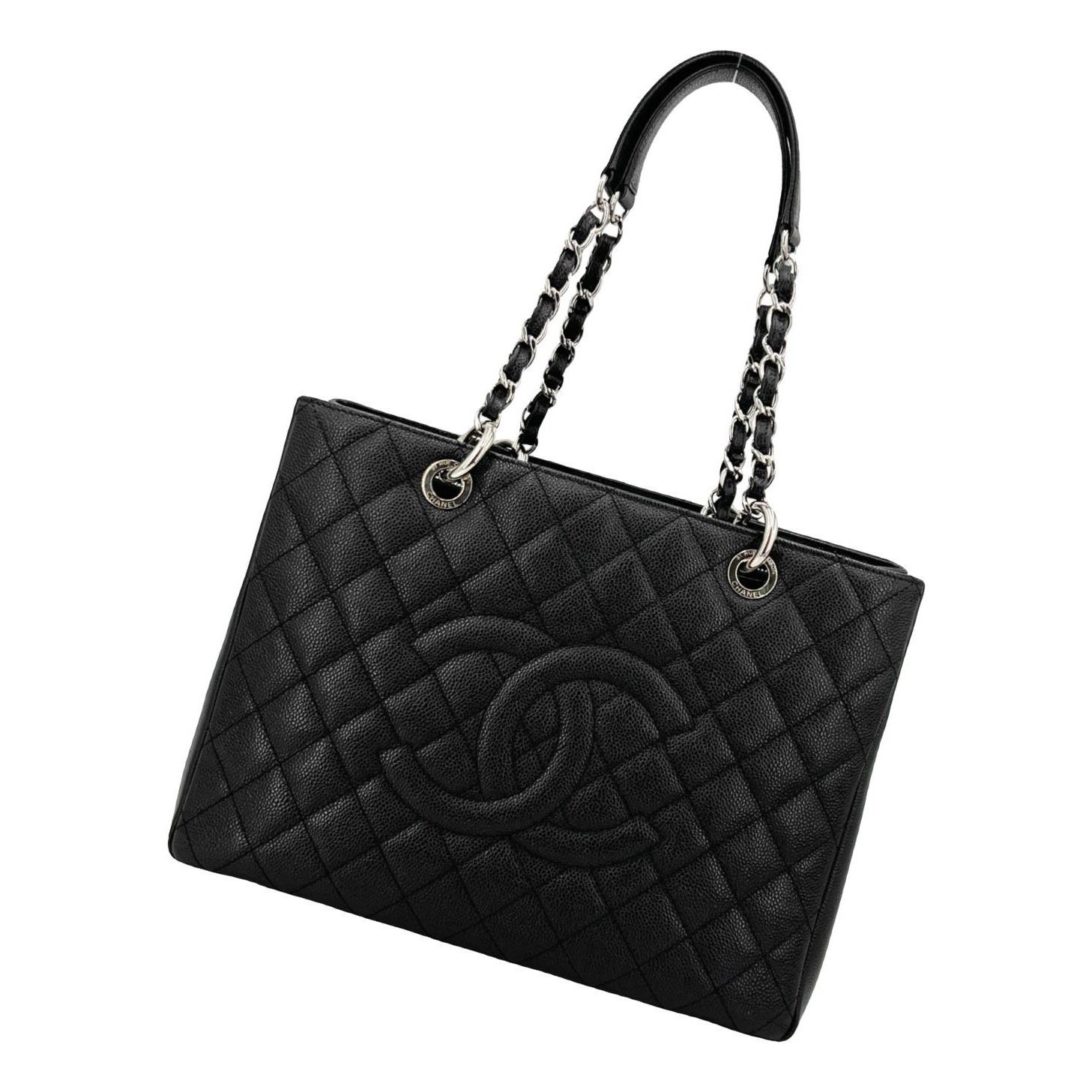 Grand shopping leather tote