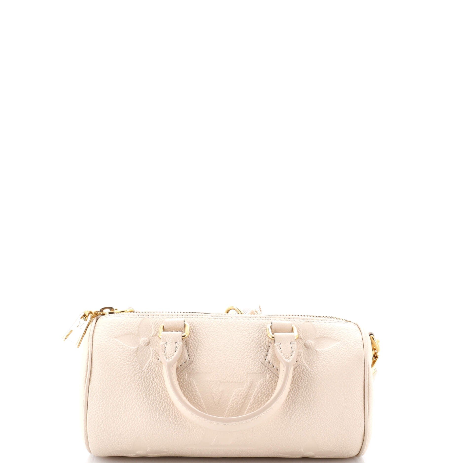 Louis Vuitton Papillon Handbag Bicolor Monogram Empreinte Giant BB
