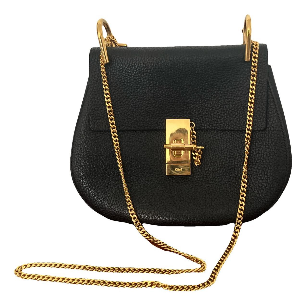 Drew leather crossbody bag