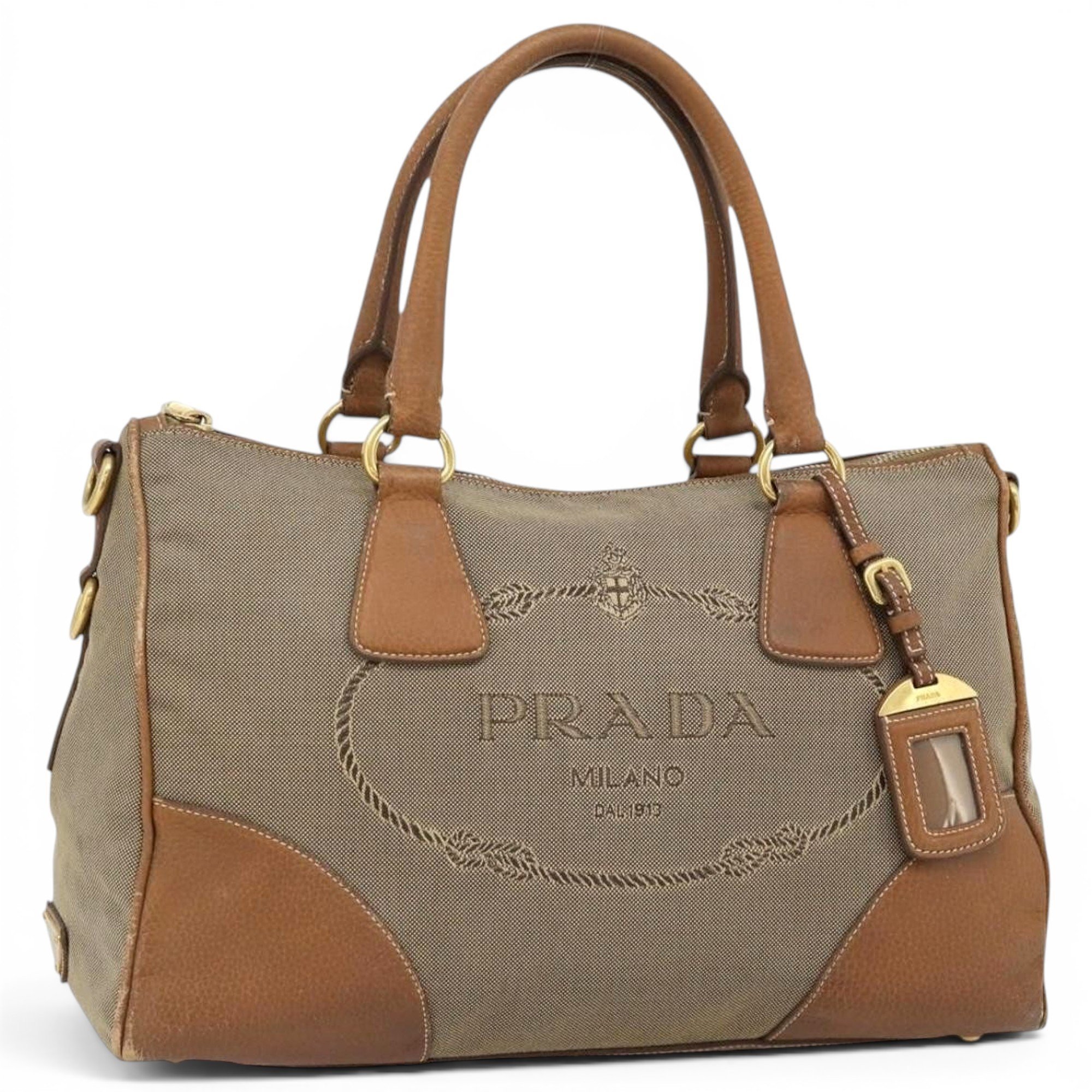 Leather handbag