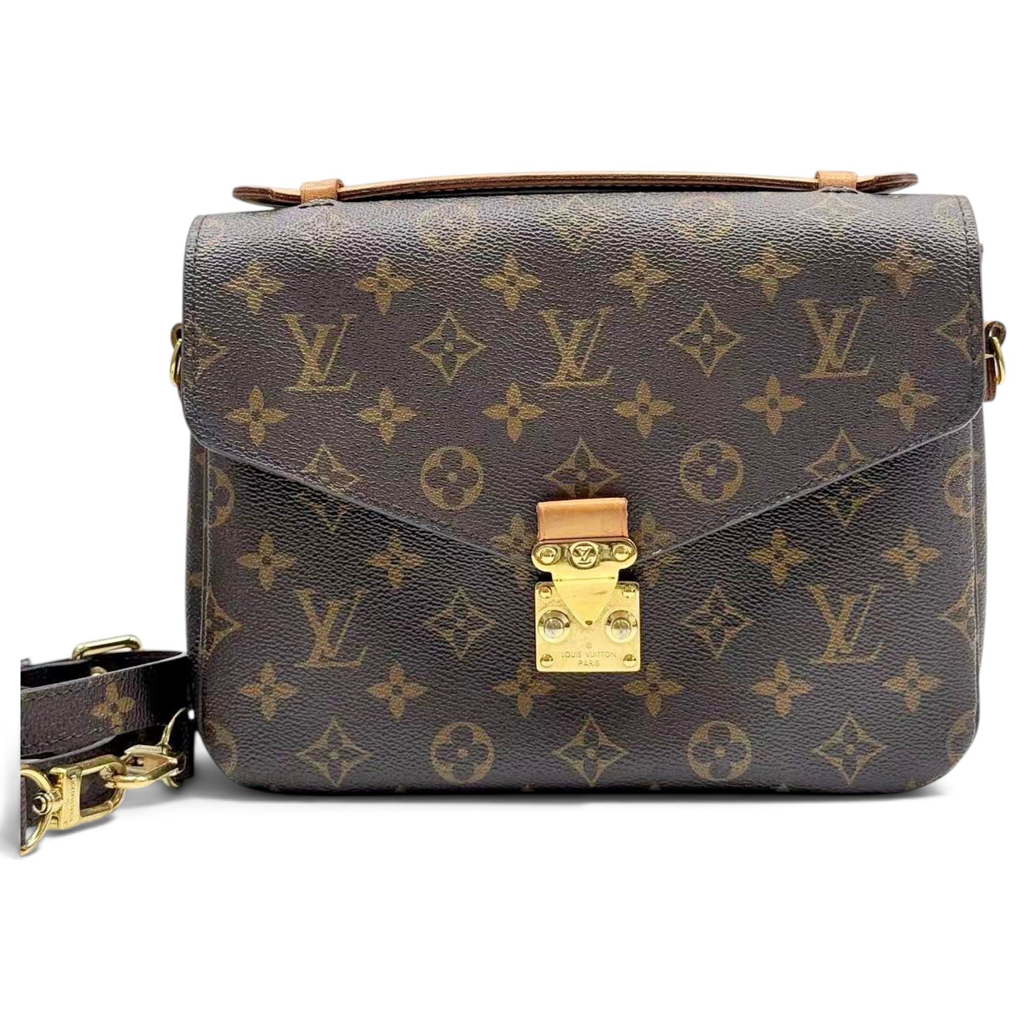 Metis leather handbag