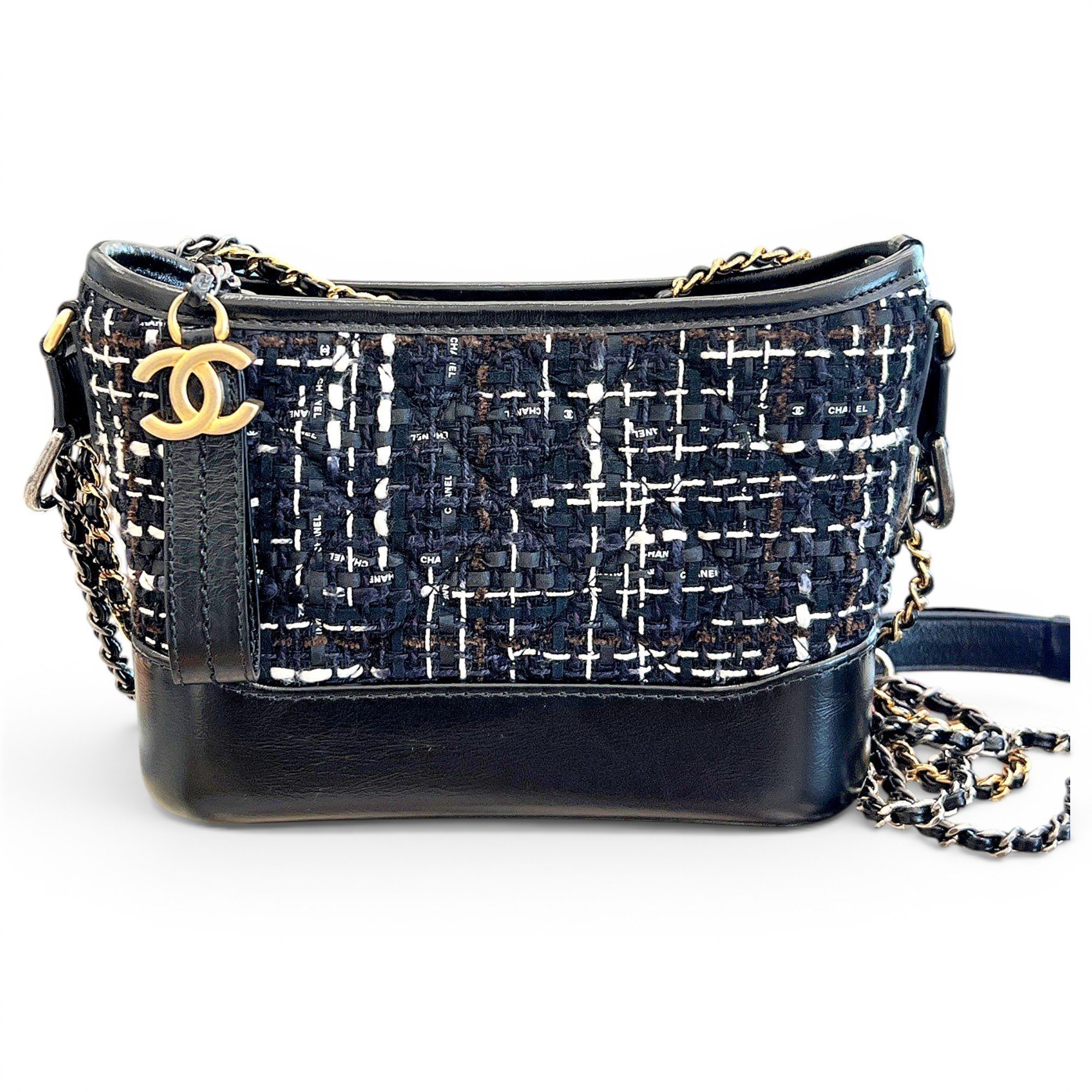 Gabrielle tweed handbag